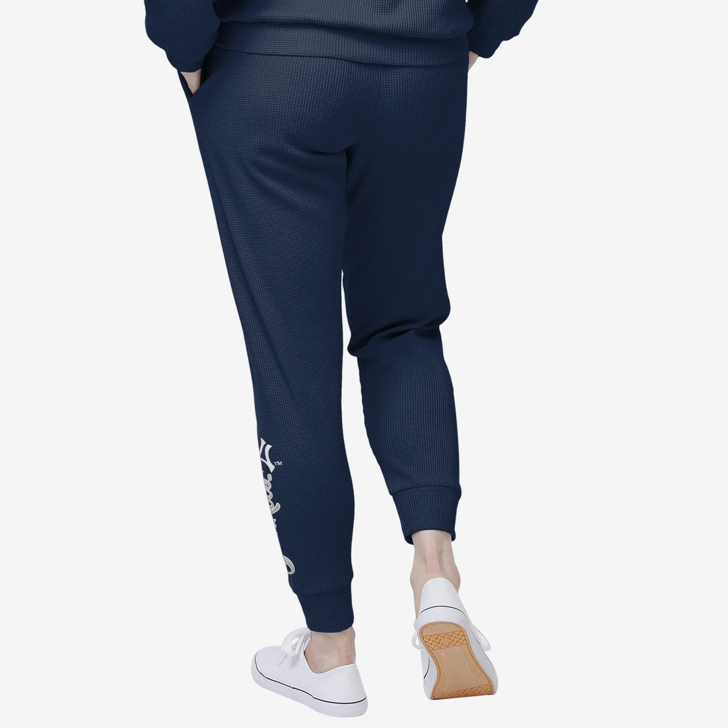 New York Yankees Womens Waffle Lounge Pants 5 New York Yankees Womens Waffle Lounge Pants