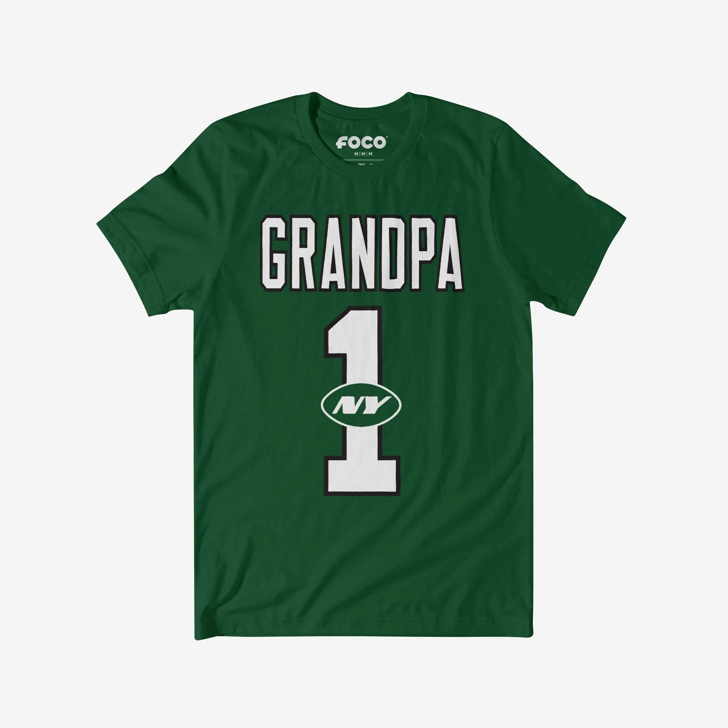 New York Jets Number 1 Grandpa T-Shirt