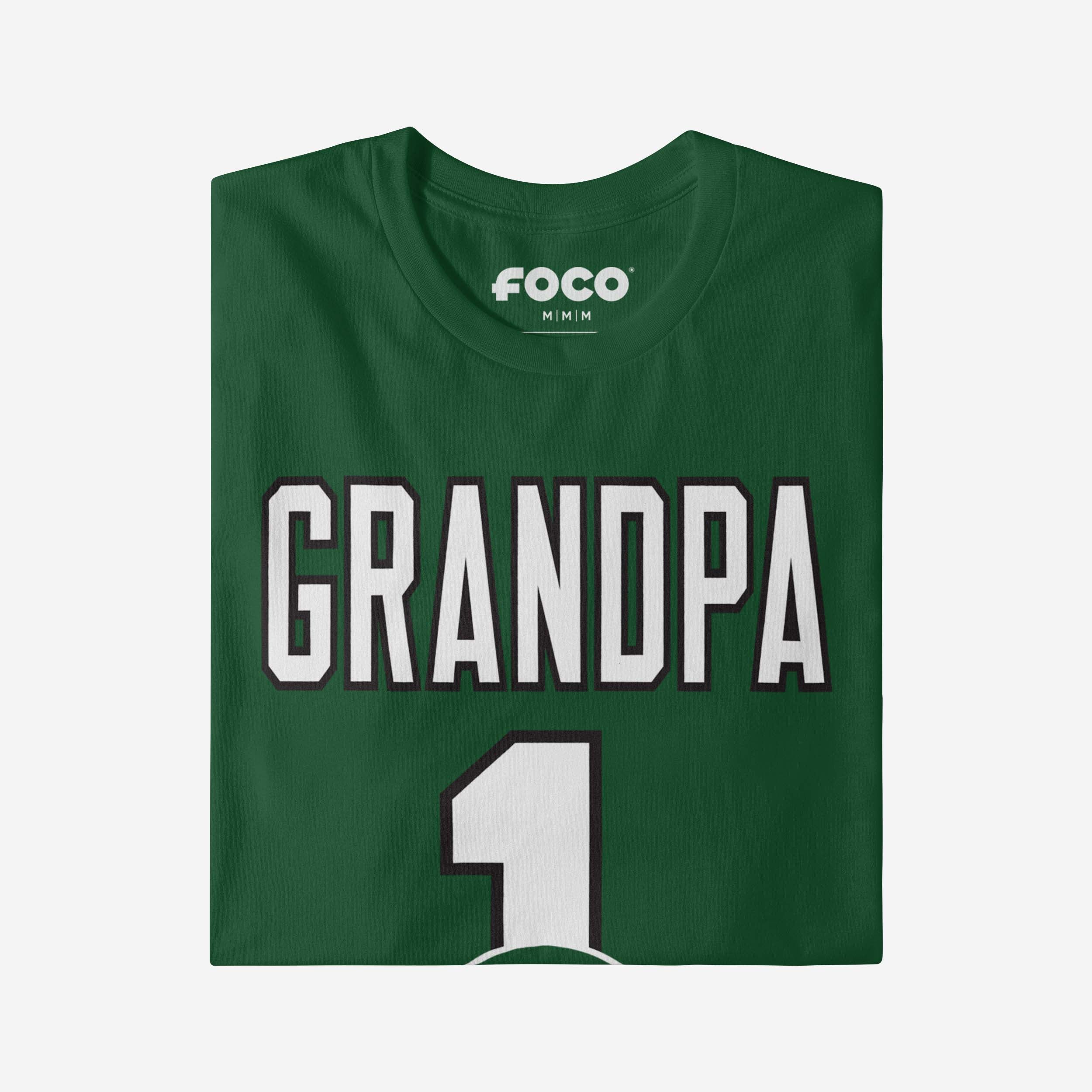 New York Jets Number 1 Grandpa T-Shirt 3 New York Jets Number 1 Grandpa T-Shirt
