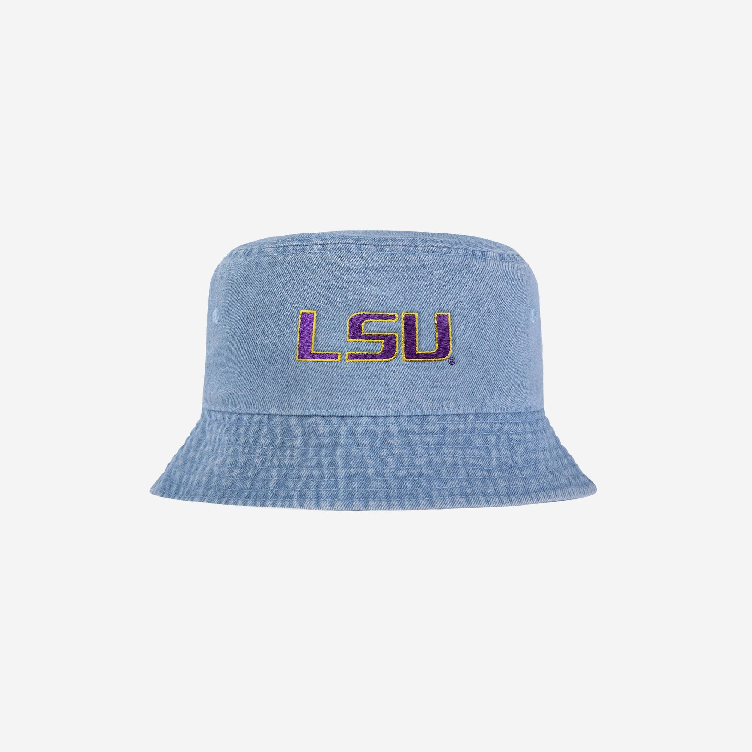 LSU Tigers Denim Bucket Hat