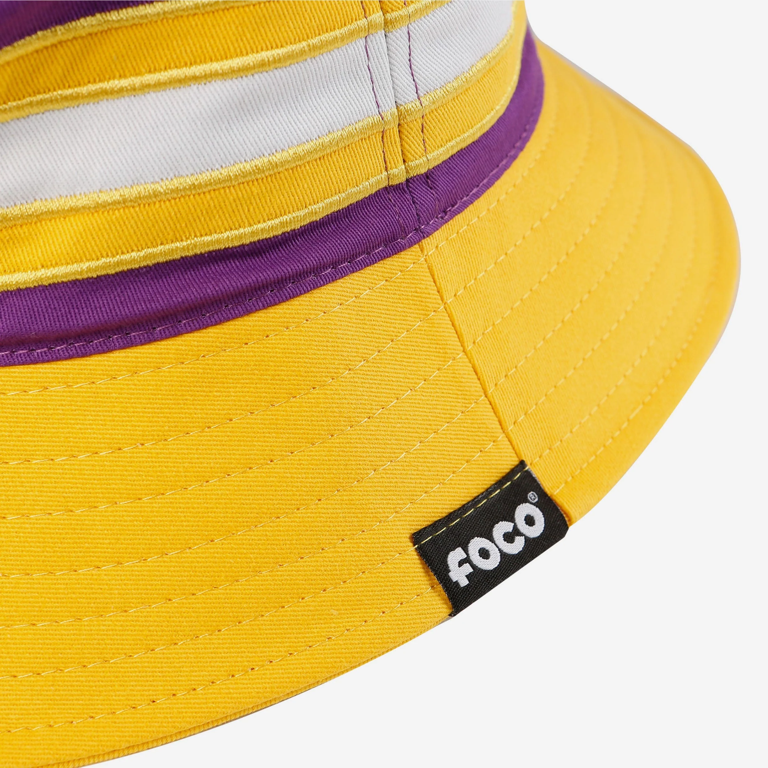 LSU Tigers Team Stripe Bucket Hat 4 LSU Tigers Team Stripe Bucket Hat