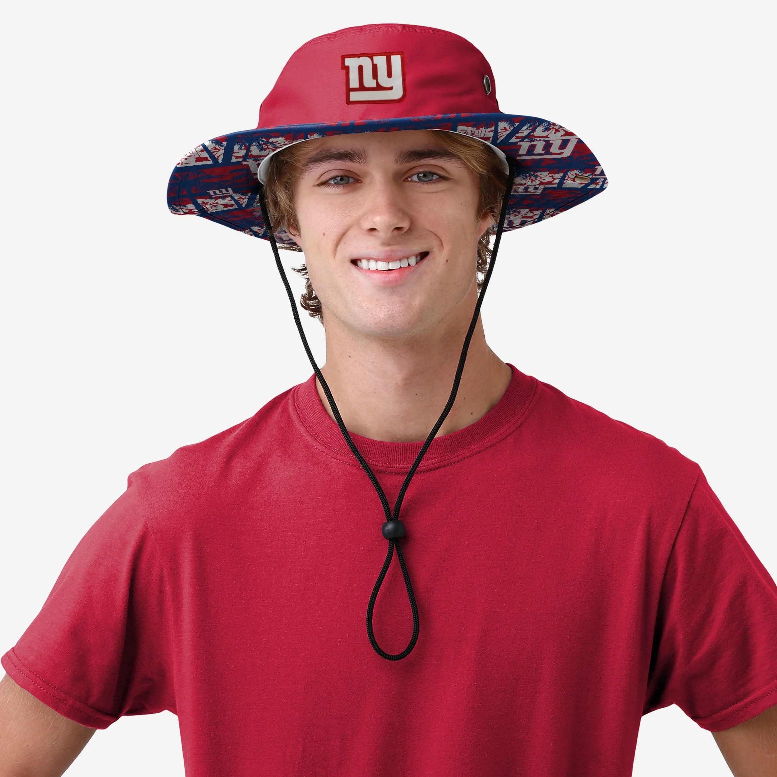 New York Giants Solid Hybrid Boonie Hat 2 New York Giants Solid Hybrid Boonie Hat