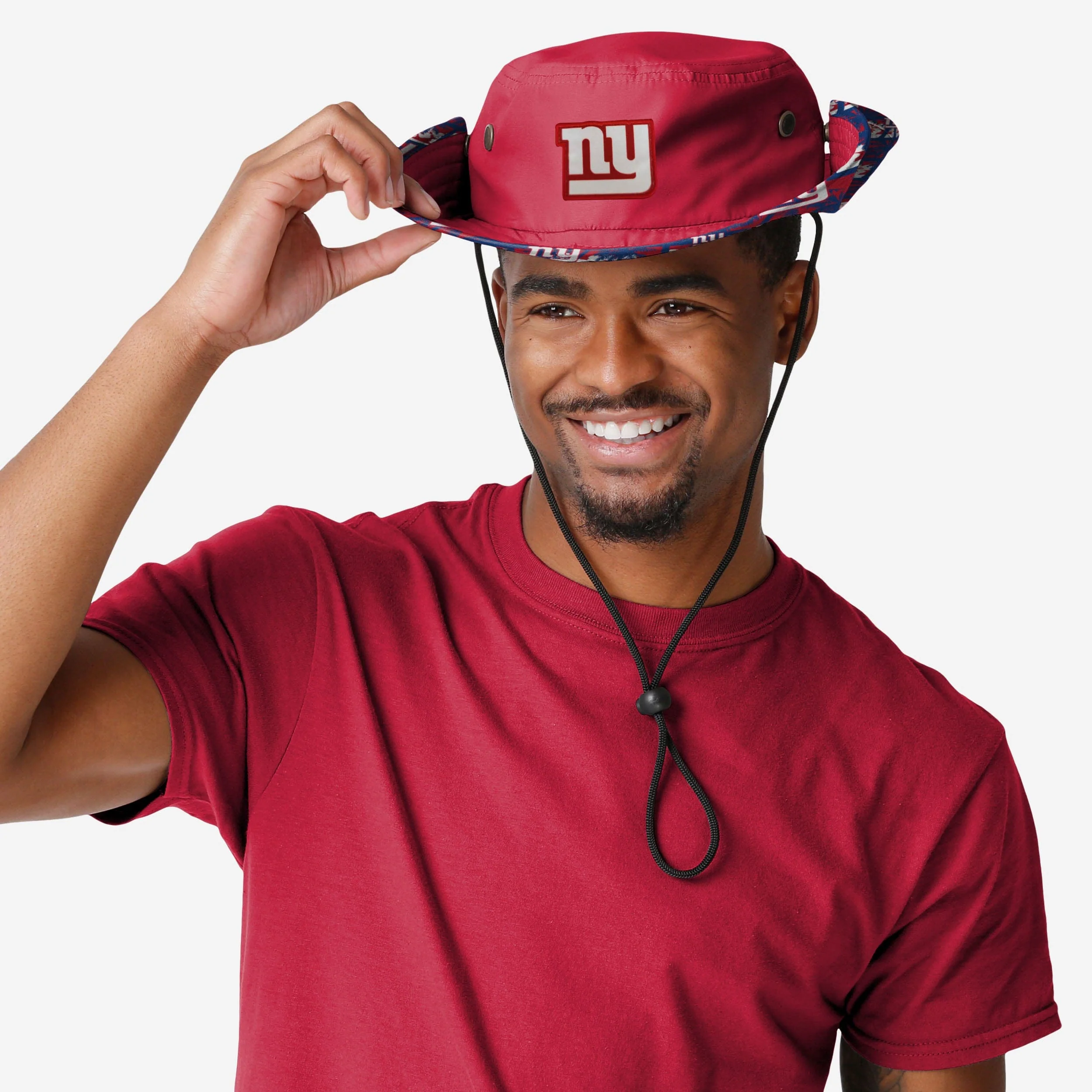 New York Giants Solid Hybrid Boonie Hat 3 New York Giants Solid Hybrid Boonie Hat