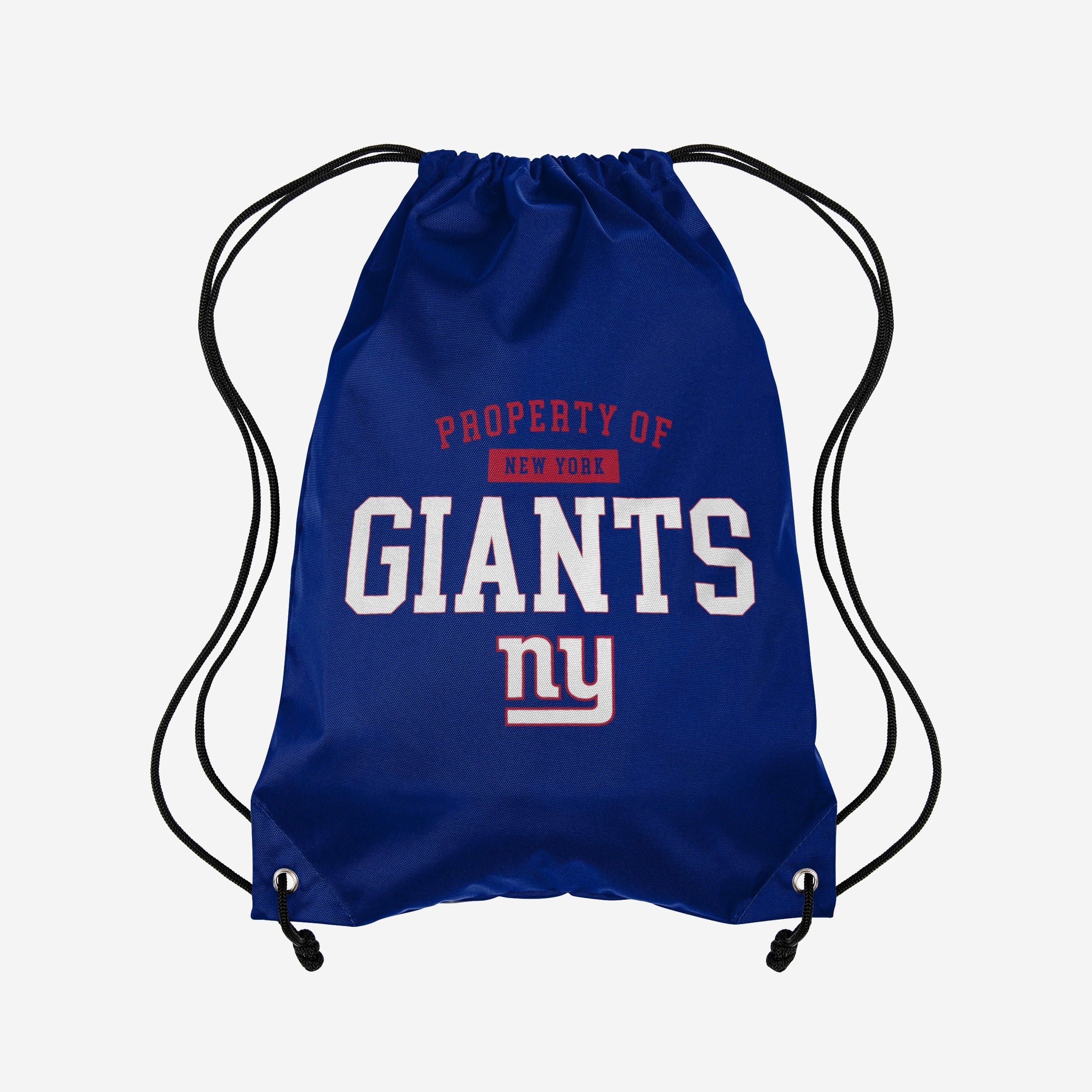 New York Giants Property Of Drawstring Backpack