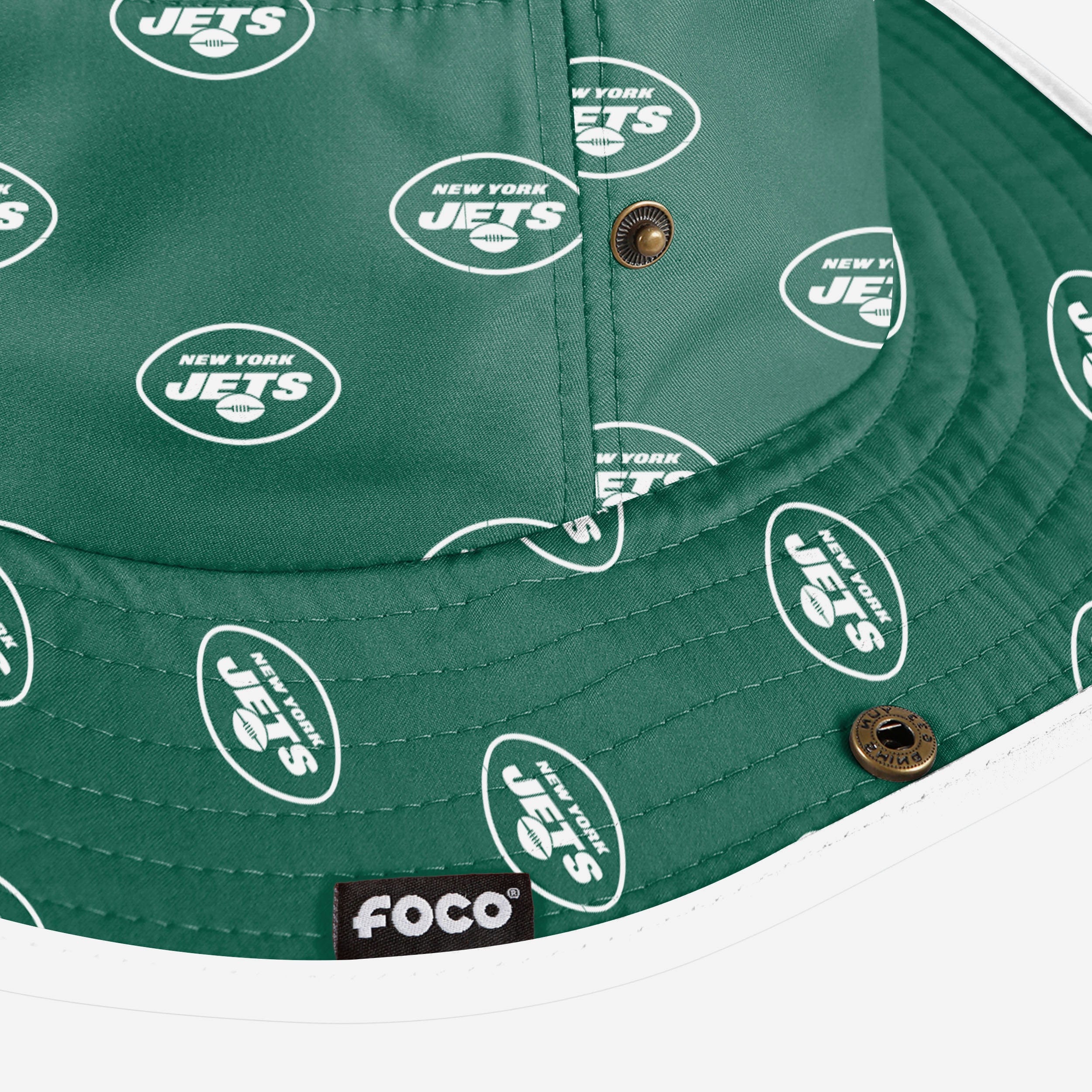 New York Jets Womens Mini Print Hybrid Boonie Hat 3 New York Jets Womens Mini Print Hybrid Boonie Hat