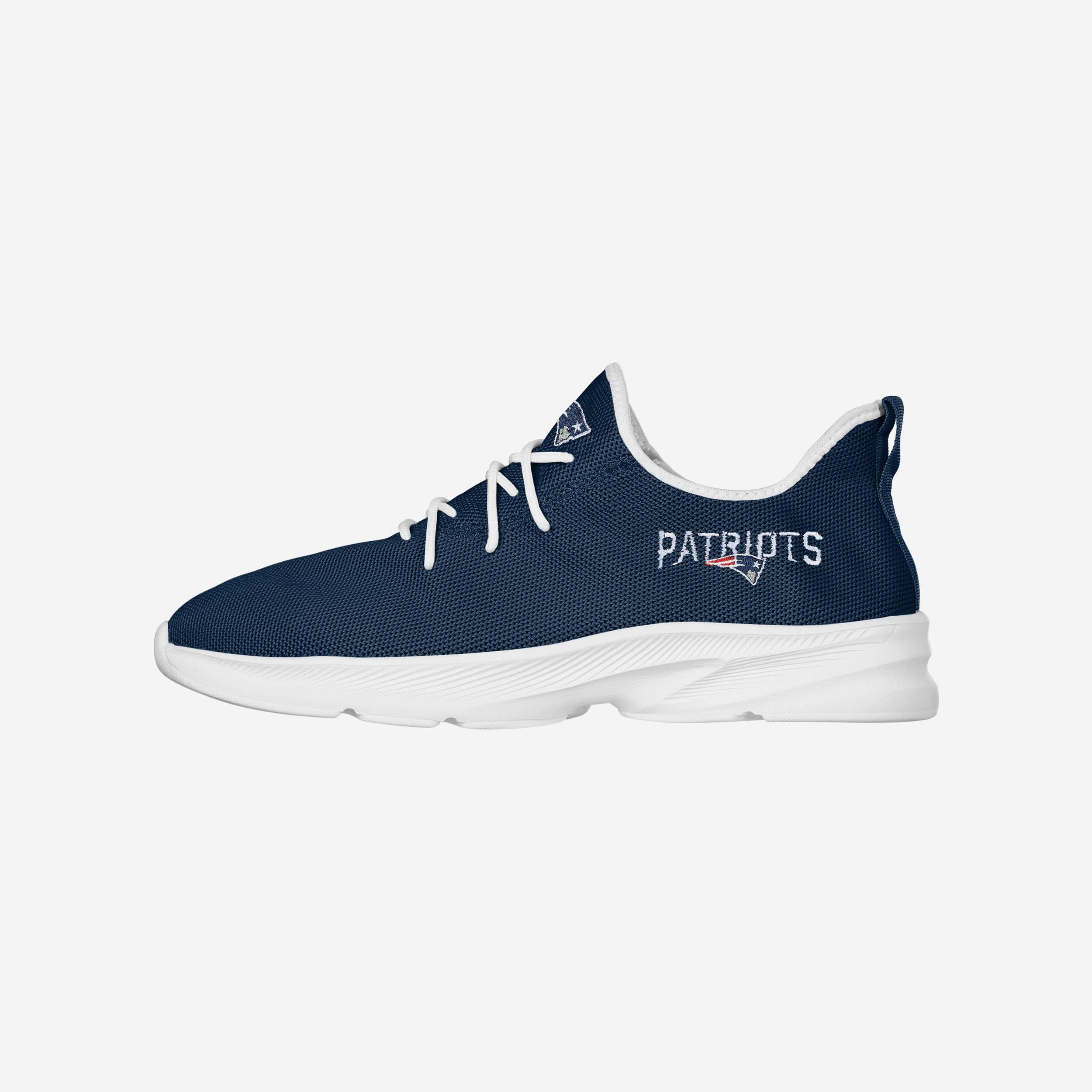 New England Patriots Team Color Sneakers 1 New England Patriots Team Color Sneakers