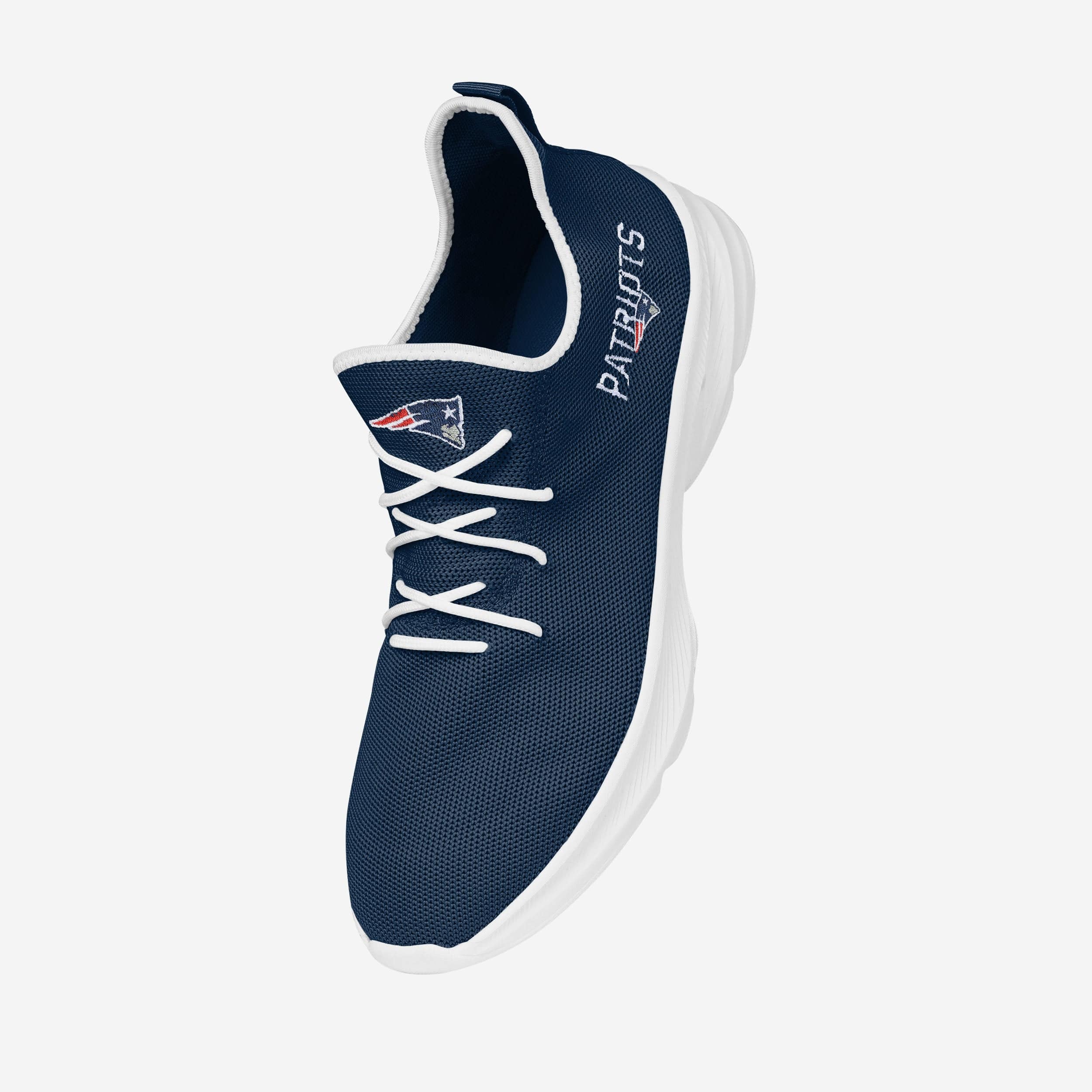 New England Patriots Team Color Sneakers 2 New England Patriots Team Color Sneakers