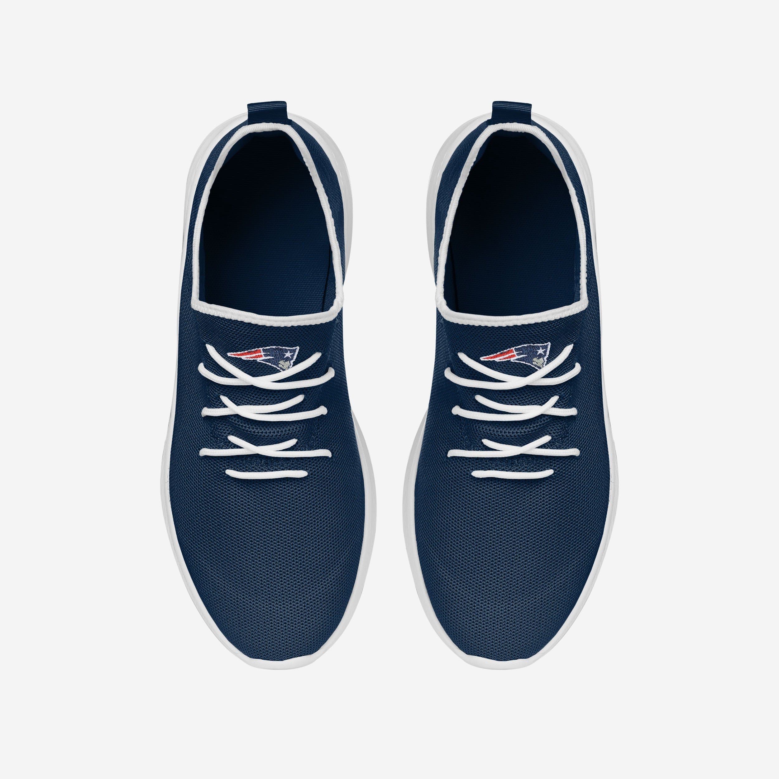 New England Patriots Team Color Sneakers 4 New England Patriots Team Color Sneakers