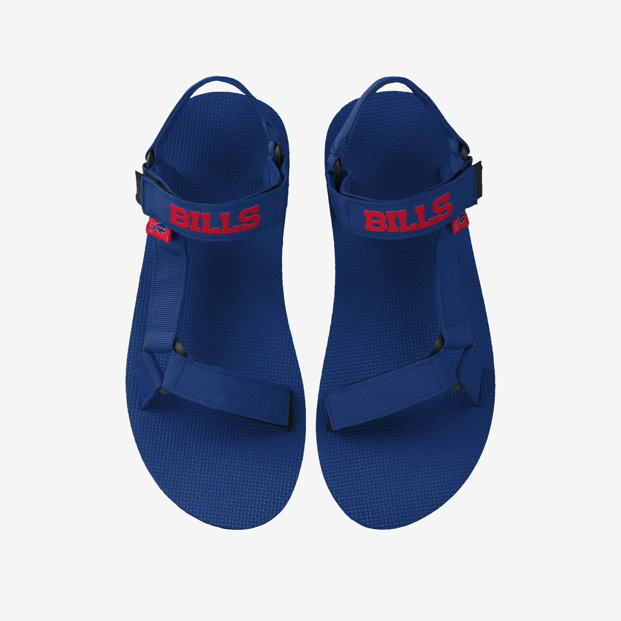 Buffalo Bills Mens Solid Strap Sandal