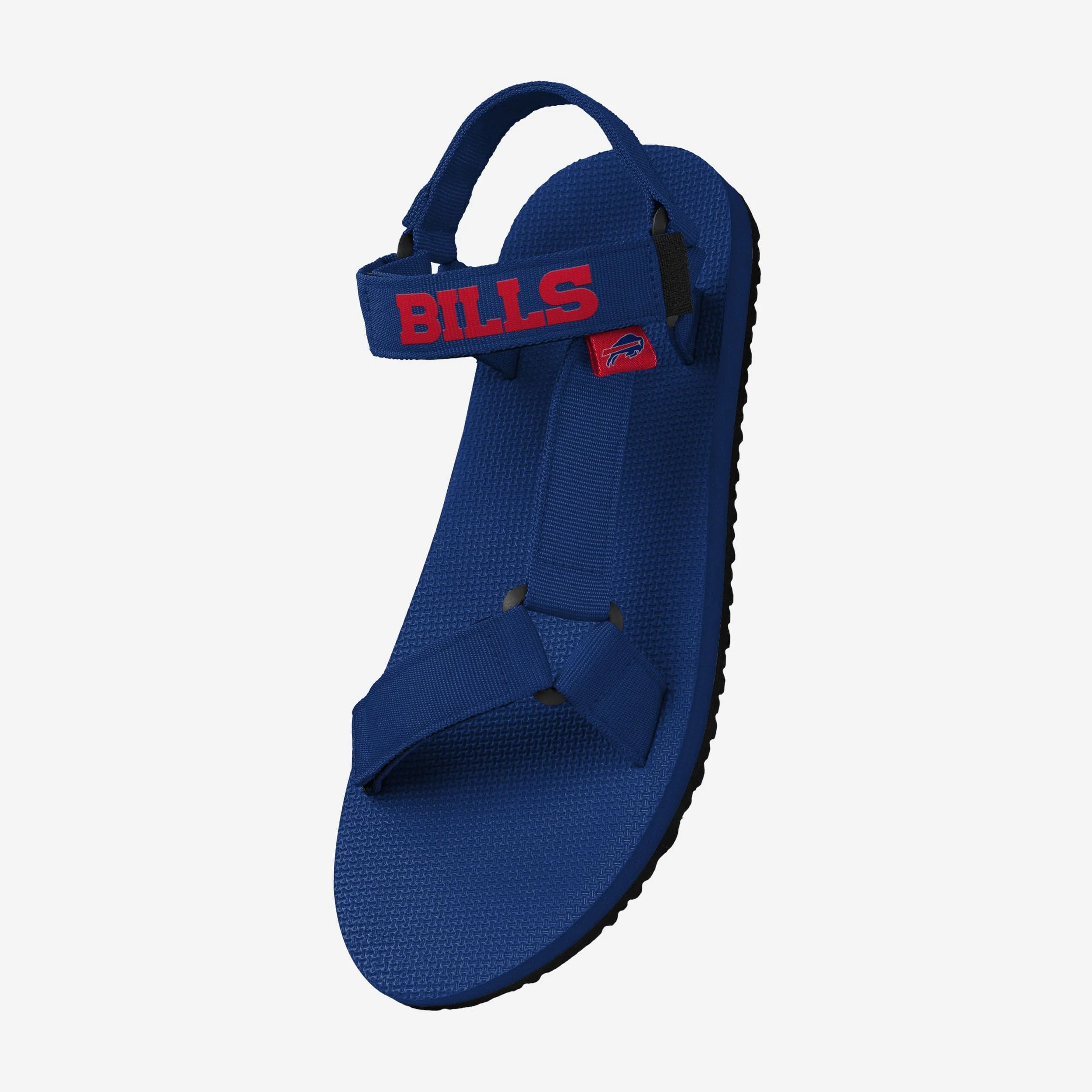 Buffalo Bills Mens Solid Strap Sandal 2 Buffalo Bills Mens Solid Strap Sandal