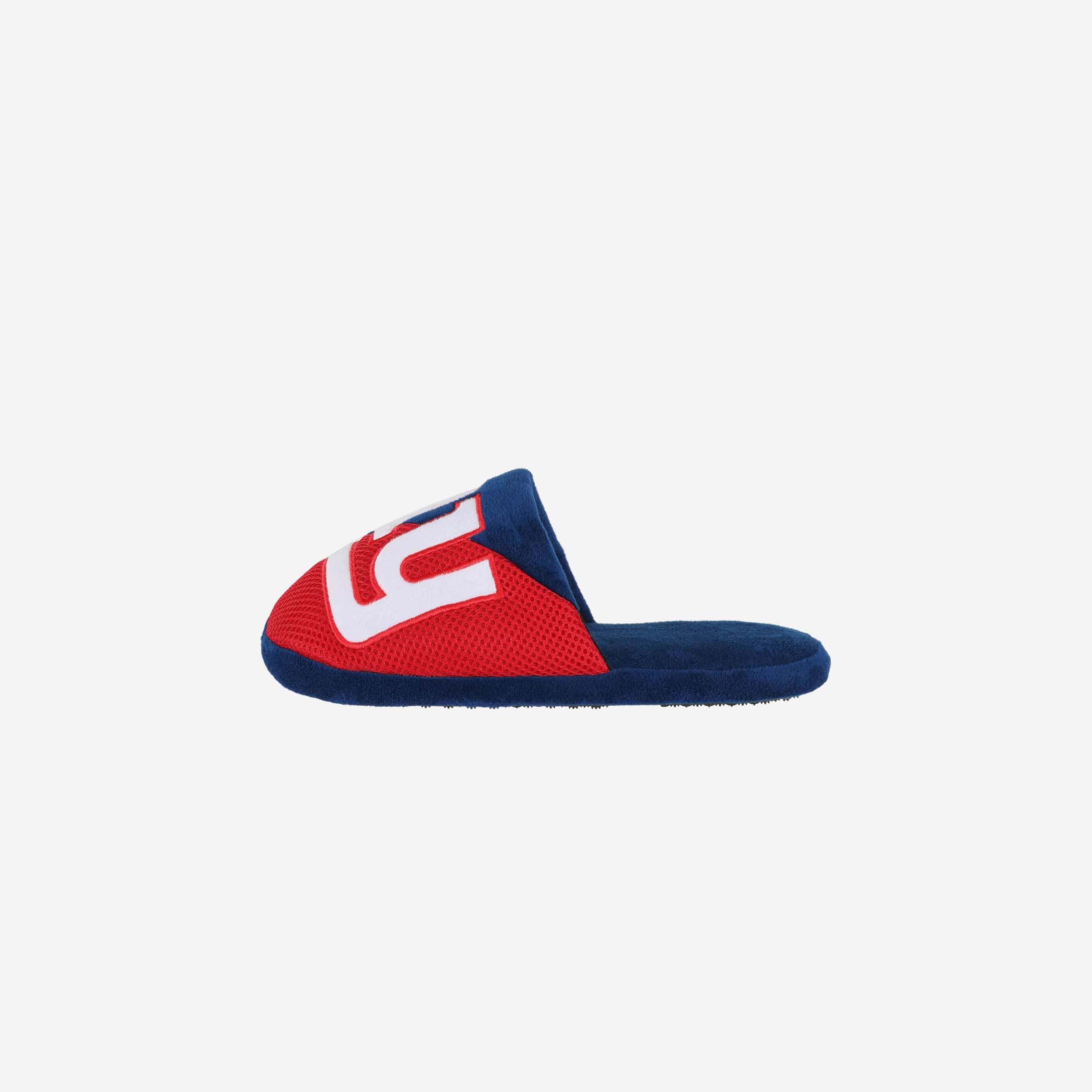 New York Giants Youth Team Logo Staycation Slipper