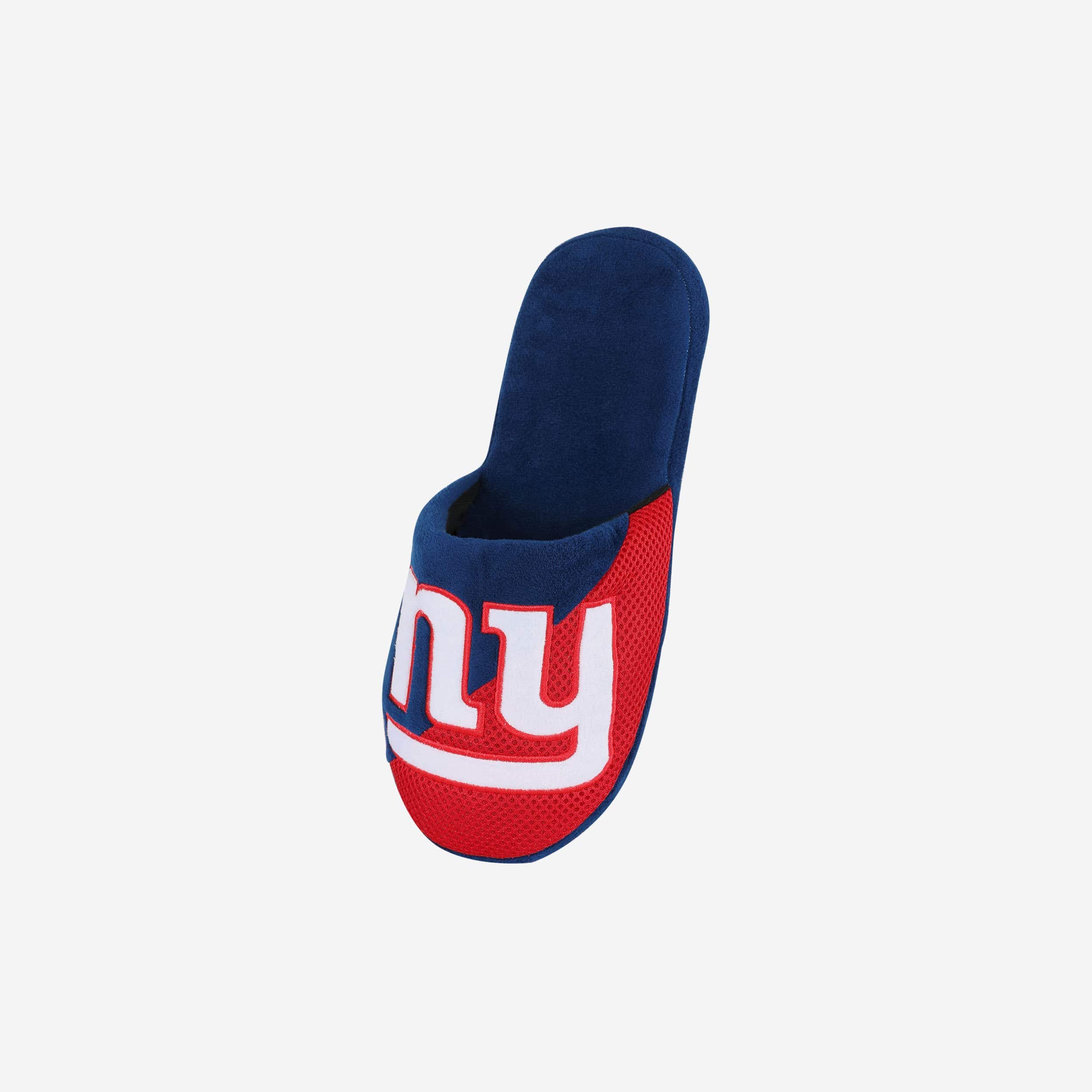 New York Giants Youth Team Logo Staycation Slipper 2 New York Giants Youth Team Logo Staycation Slipper