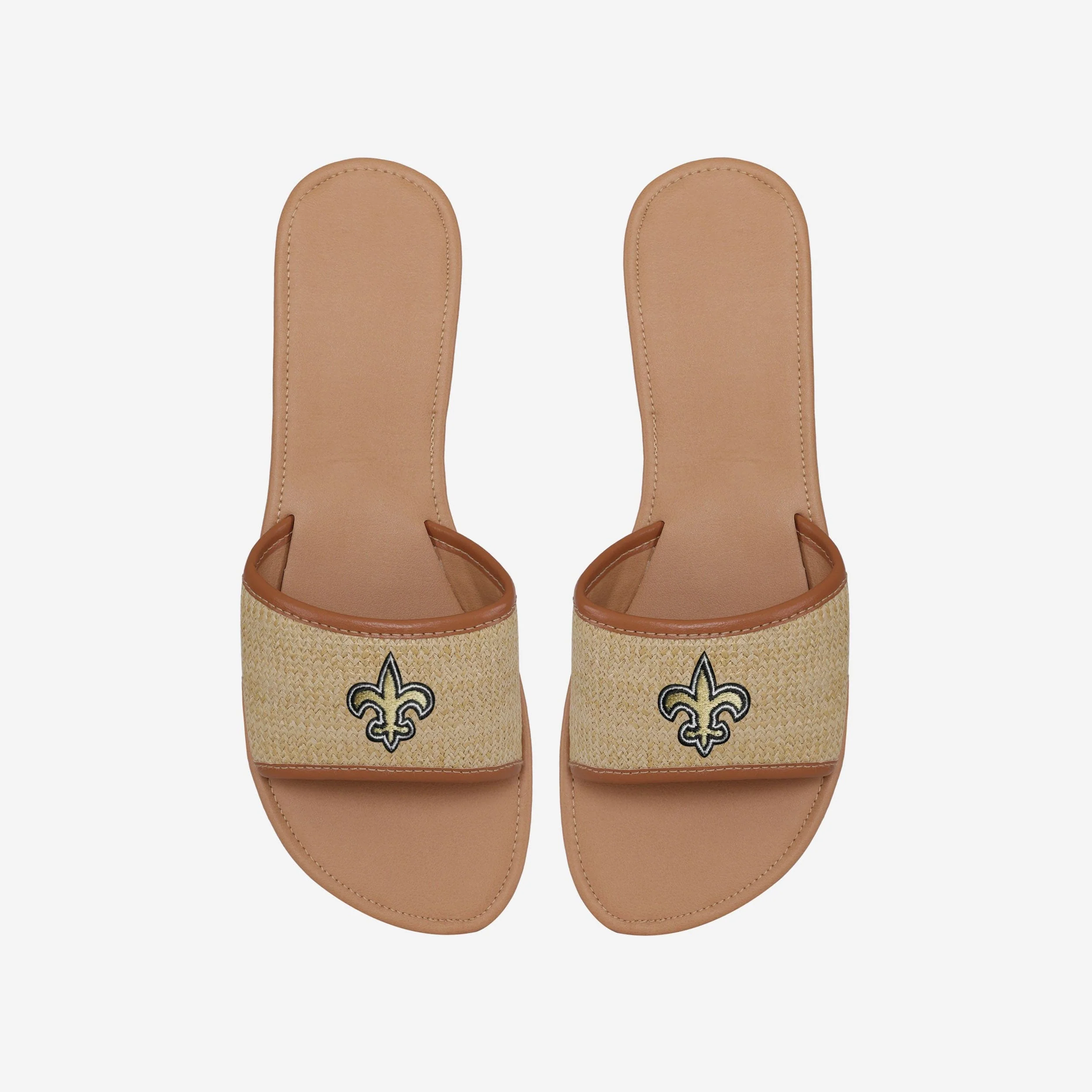 New Orleans Saints Womens Straw Slide