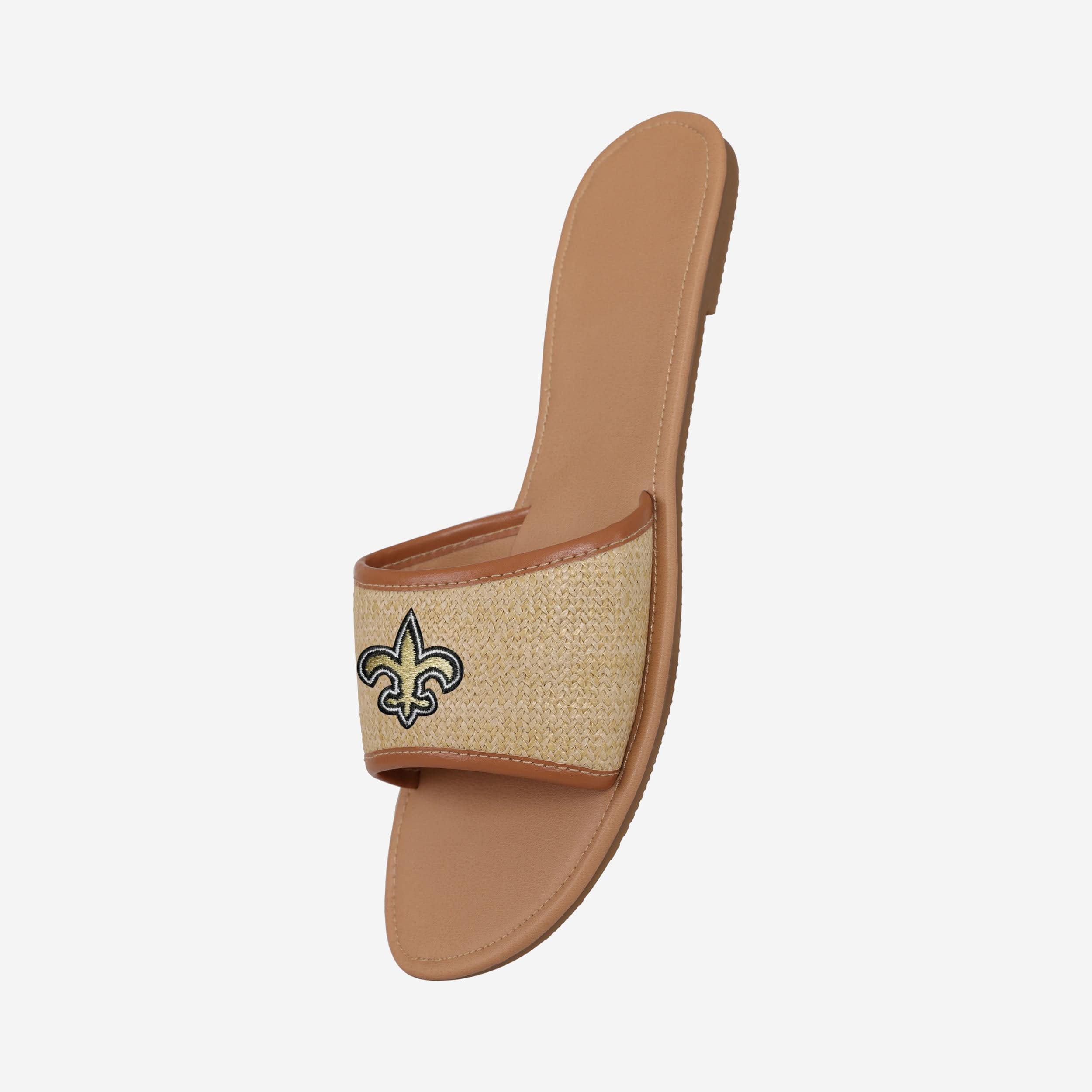 New Orleans Saints Womens Straw Slide 2 New Orleans Saints Womens Straw Slide
