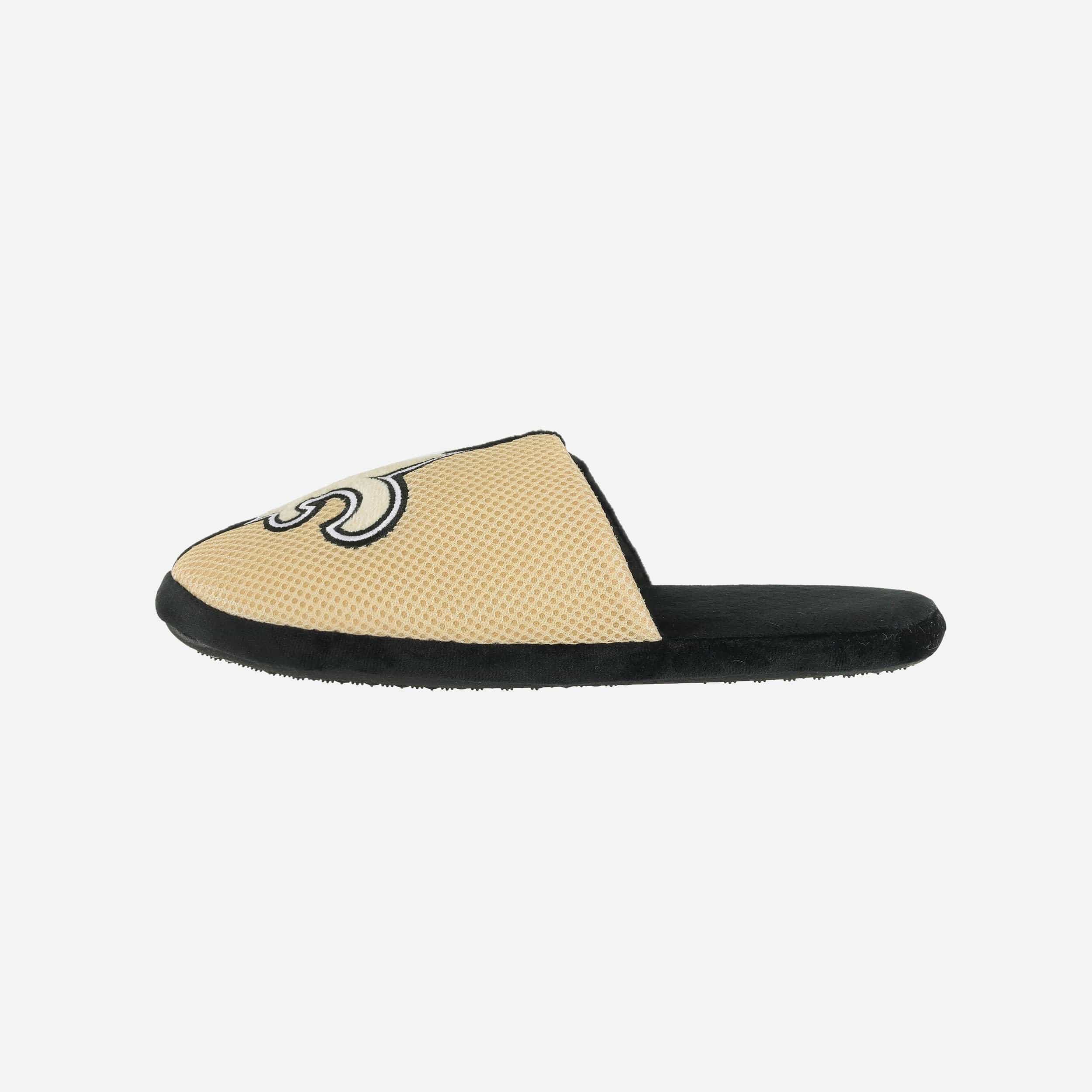 New Orleans Saints Team Logo Staycation Slipper