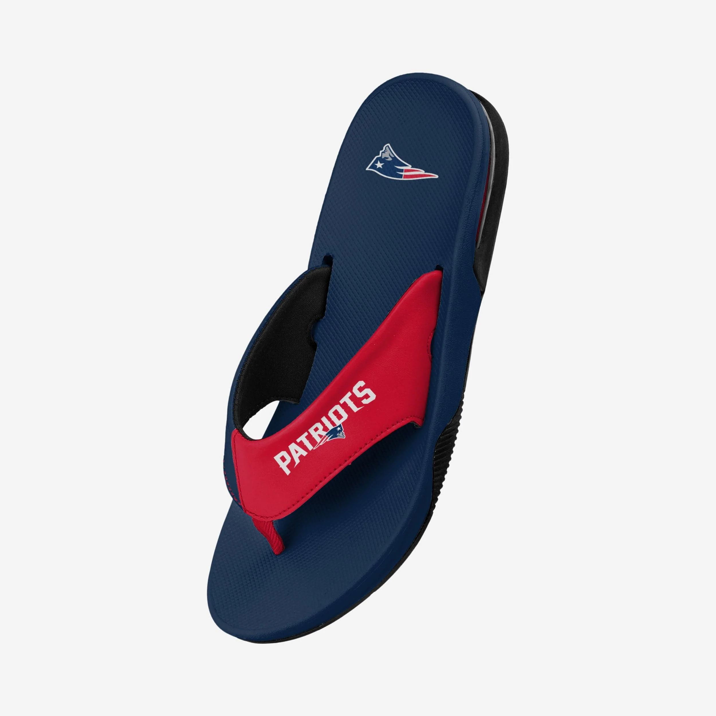 New England Patriots Team Color Contour Flip Flop 2 New England Patriots Team Color Contour Flip Flop