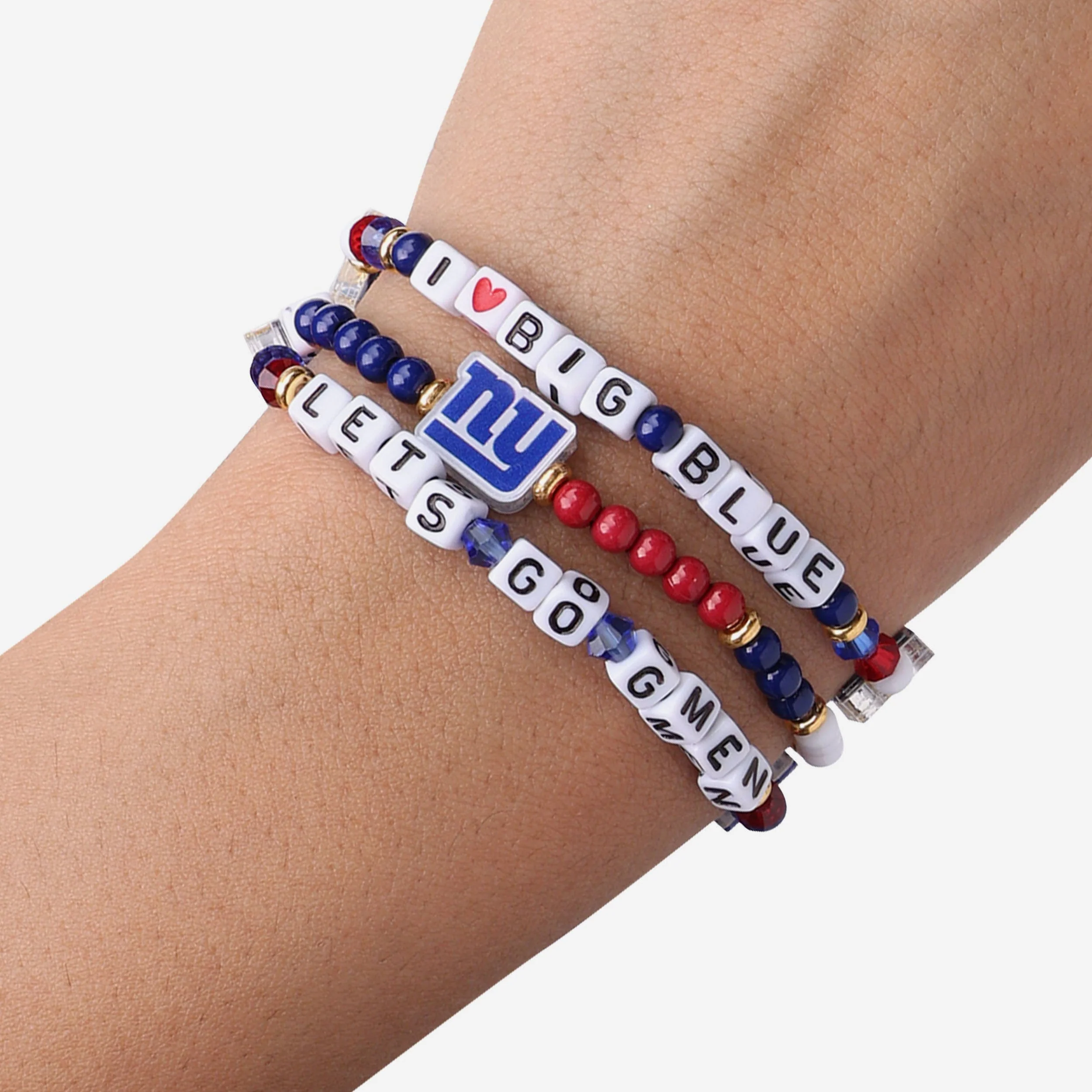 New York Giants 3 Pack Friendship Bracelet 4 New York Giants 3 Pack Friendship Bracelet