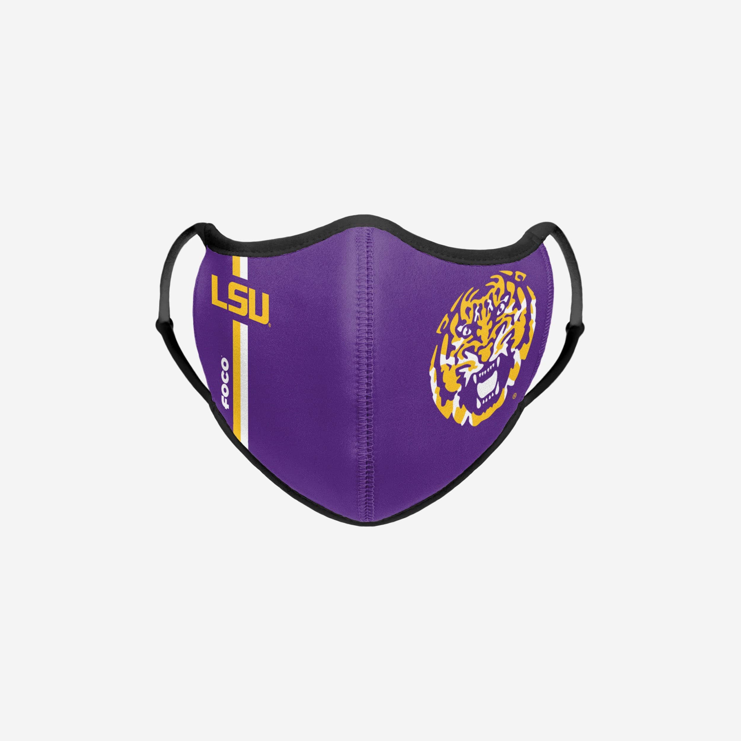 LSU Tigers On-Field Sideline Coach Sport Face Cover 1 LSU Tigers On-Field Sideline Coach Sport Face Cover