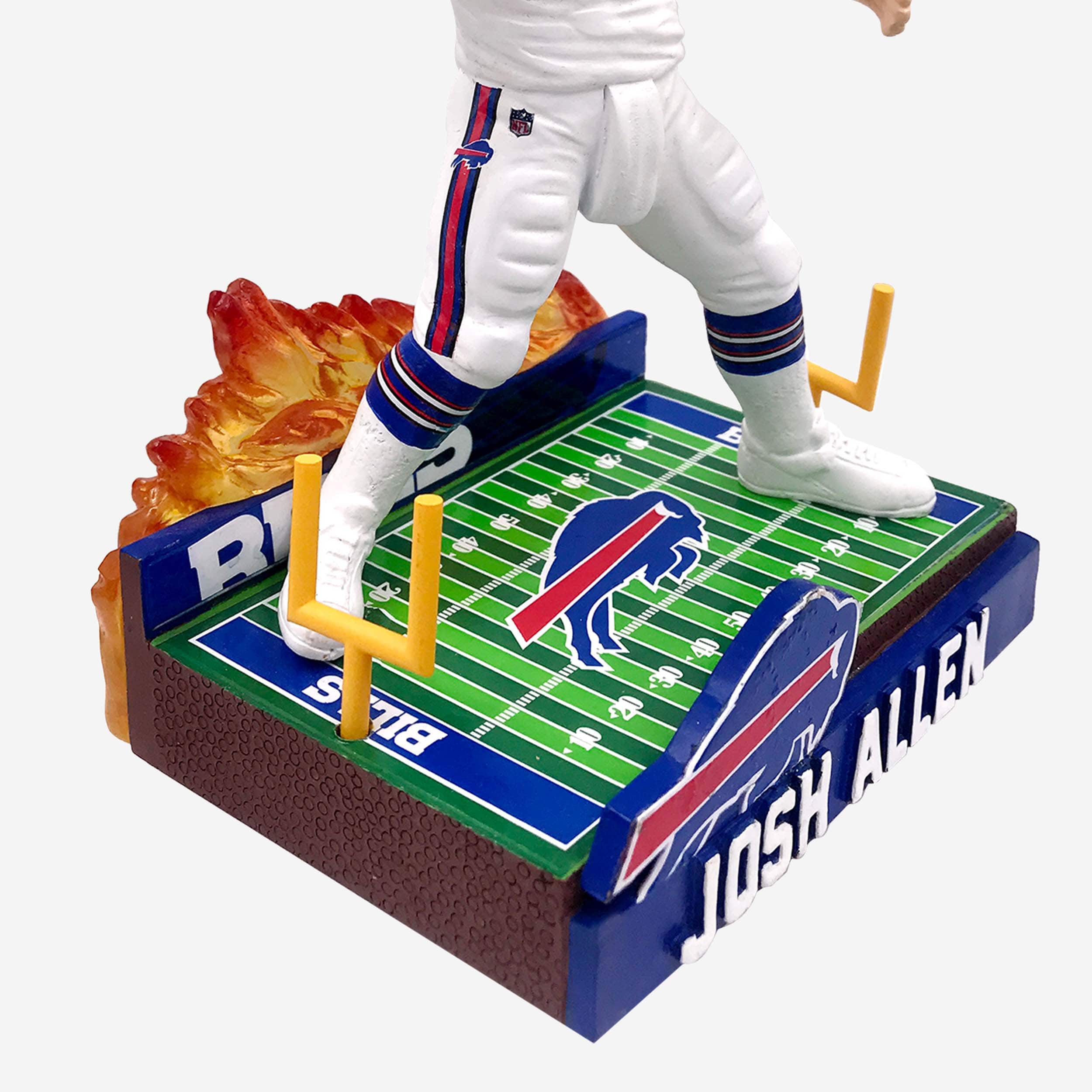 Josh Allen Buffalo Bills On Fire Bobblehead 5 Josh Allen Buffalo Bills On Fire Bobblehead