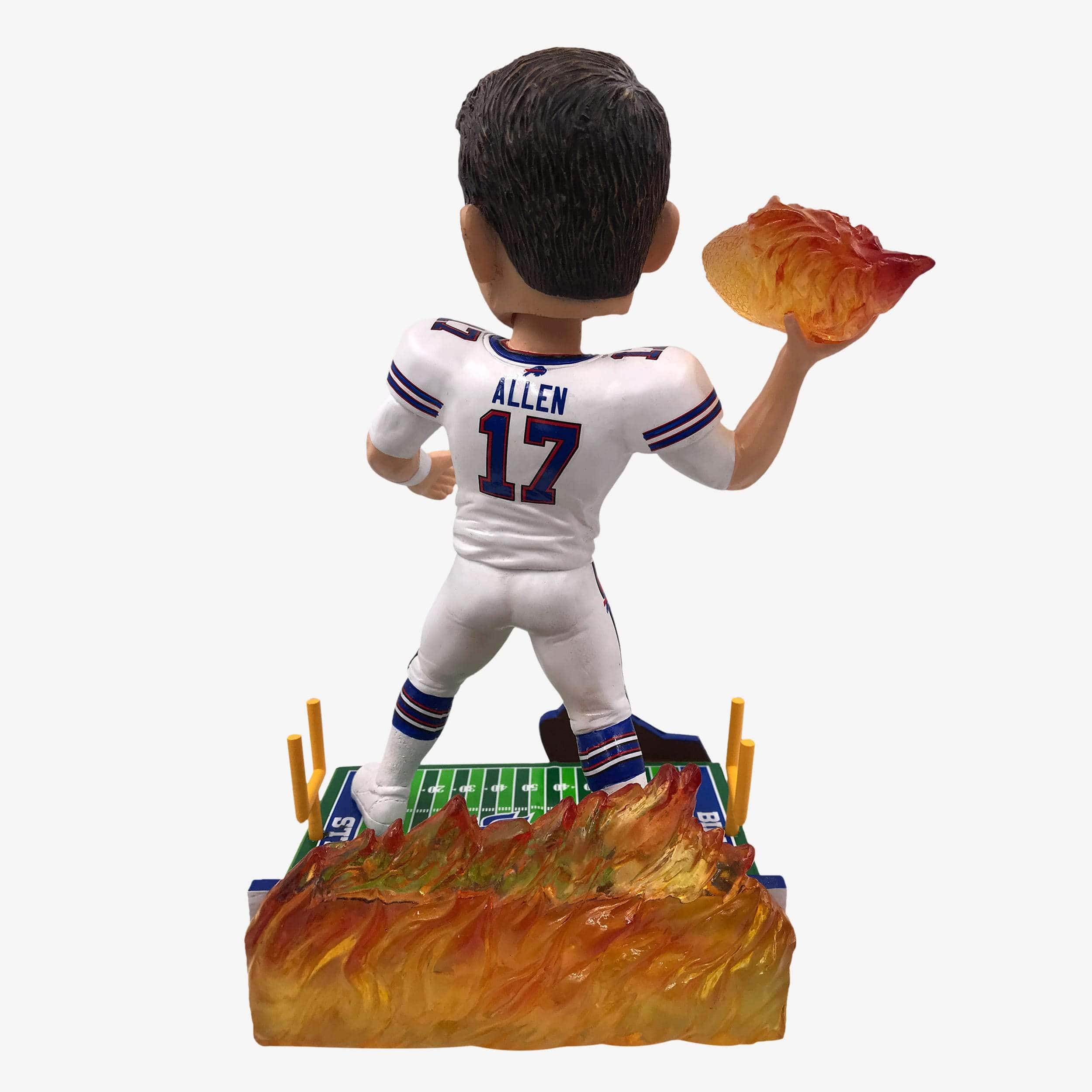 Josh Allen Buffalo Bills On Fire Bobblehead 6 Josh Allen Buffalo Bills On Fire Bobblehead