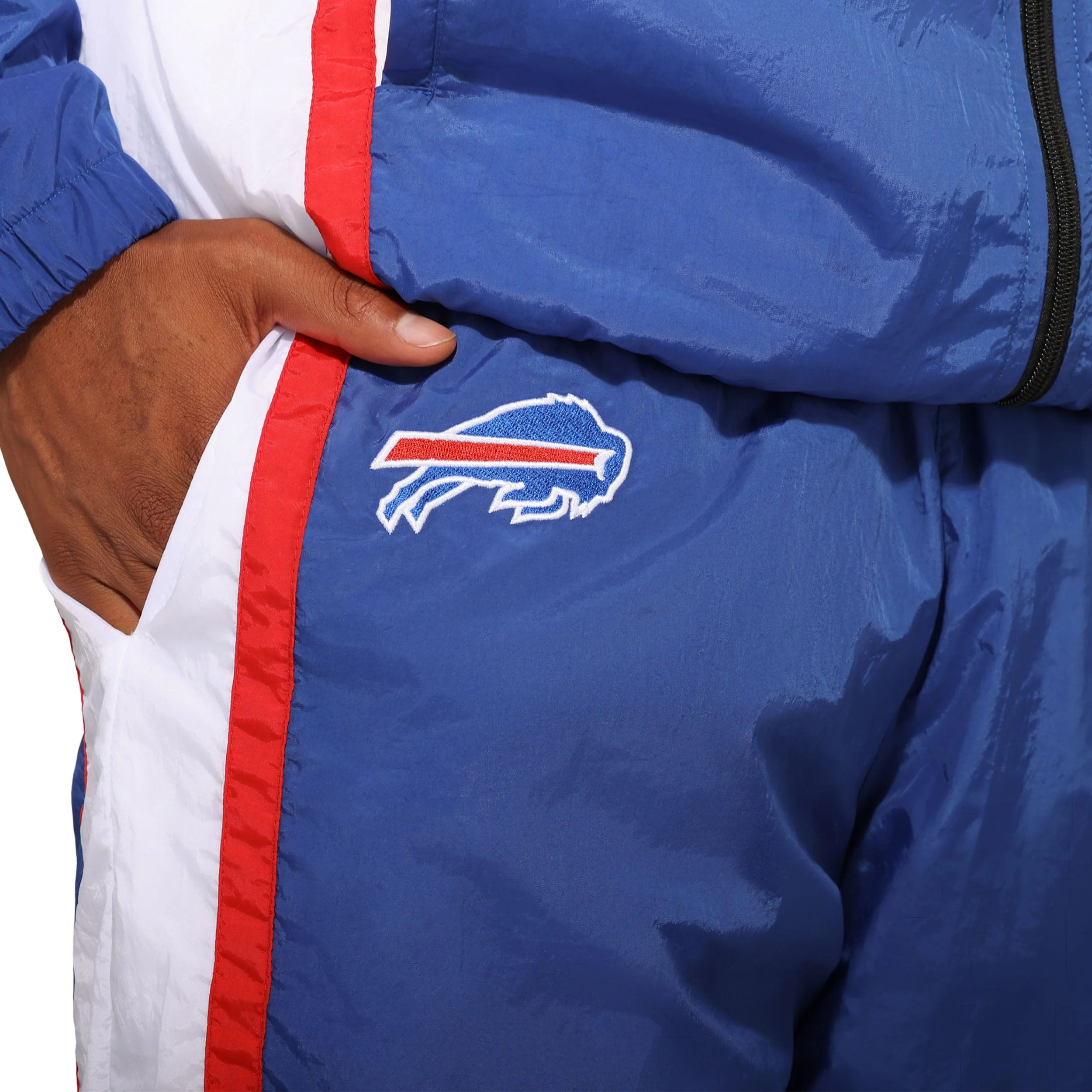 Buffalo Bills Nylon Crinkle Gameday Pants 2 Buffalo Bills Nylon Crinkle Gameday Pants