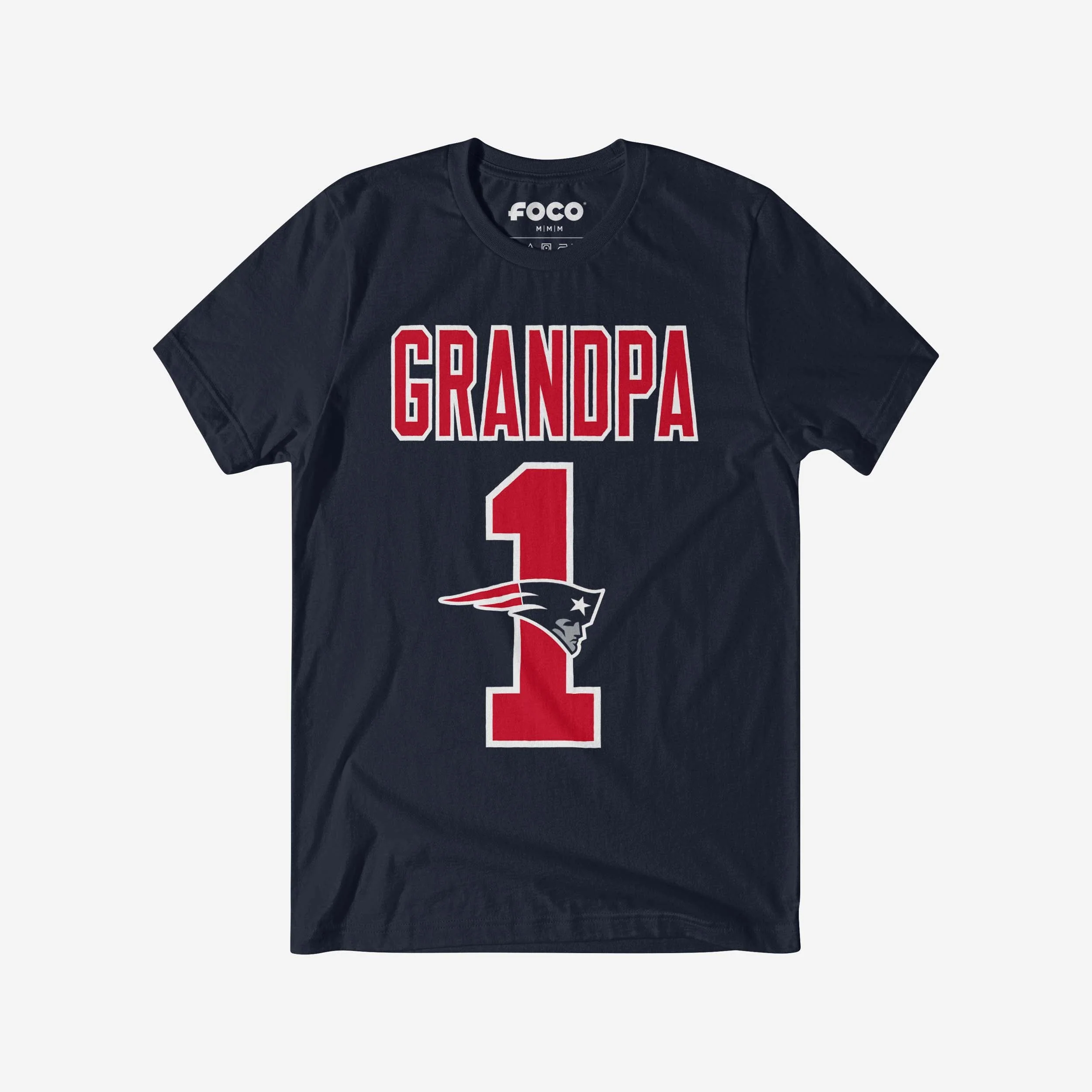 New England Patriots Number 1 Grandpa T-Shirt
