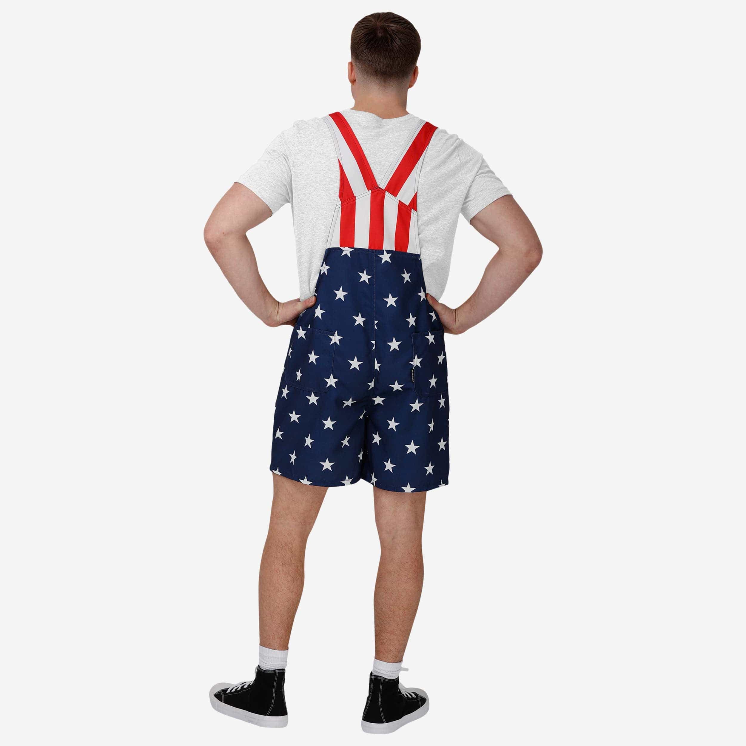 New England Patriots Mens Thematic Bib Shortalls 2 New England Patriots Mens Thematic Bib Shortalls
