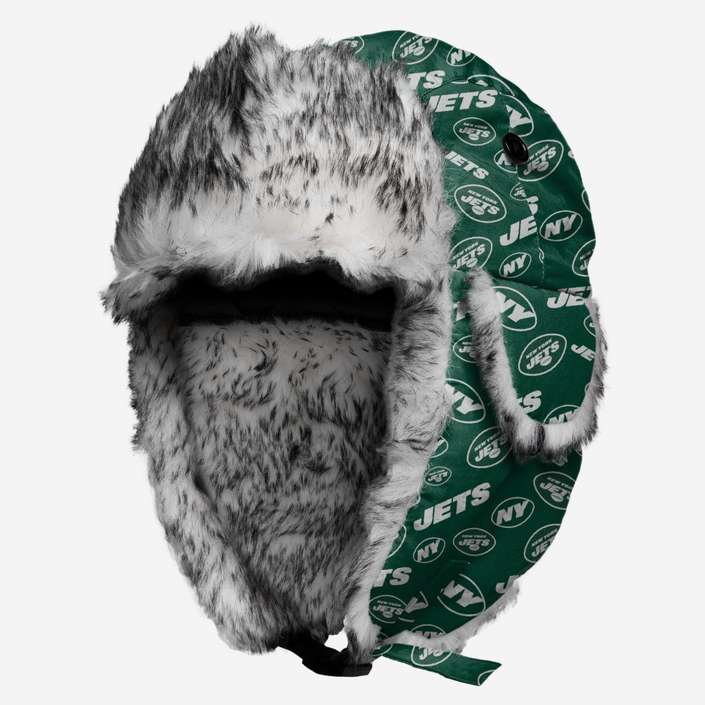 New York Jets Repeat Print Trapper Hat