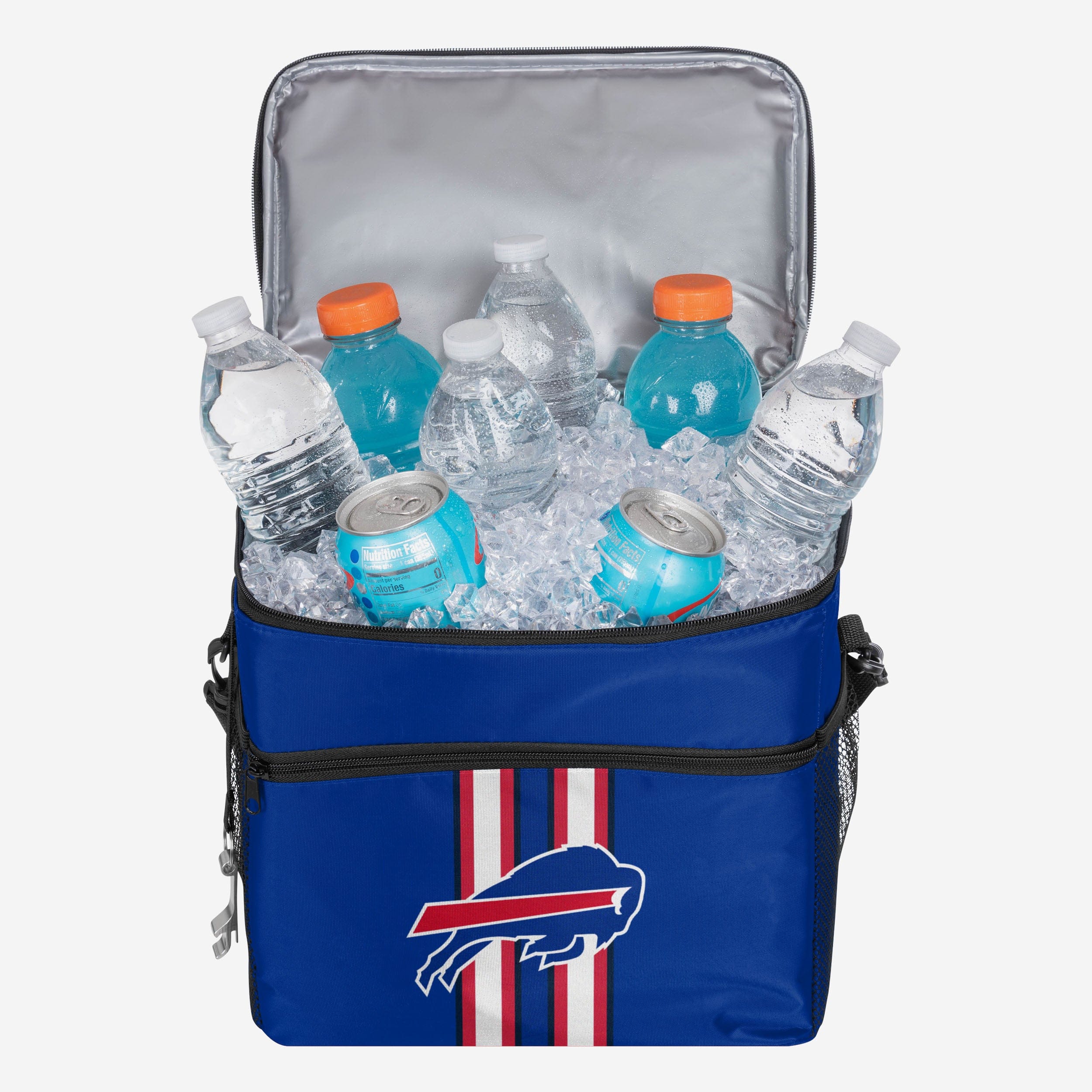 Buffalo Bills Team Stripe Tailgate 24 Pack Cooler 3 Buffalo Bills Team Stripe Tailgate 24 Pack Cooler