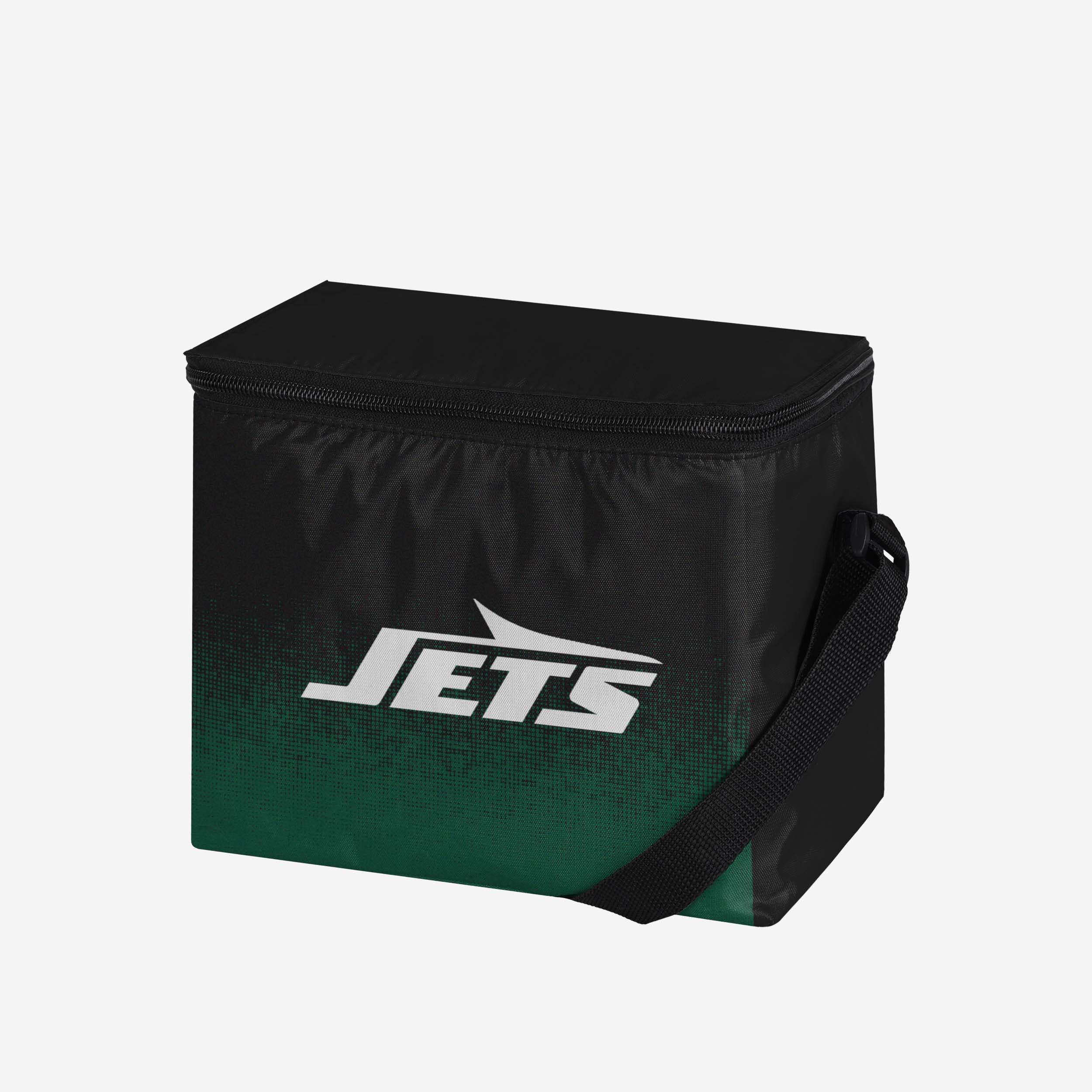 New York Jets Big Logo Gradient 6 Pack Cooler 2 New York Jets Big Logo Gradient 6 Pack Cooler