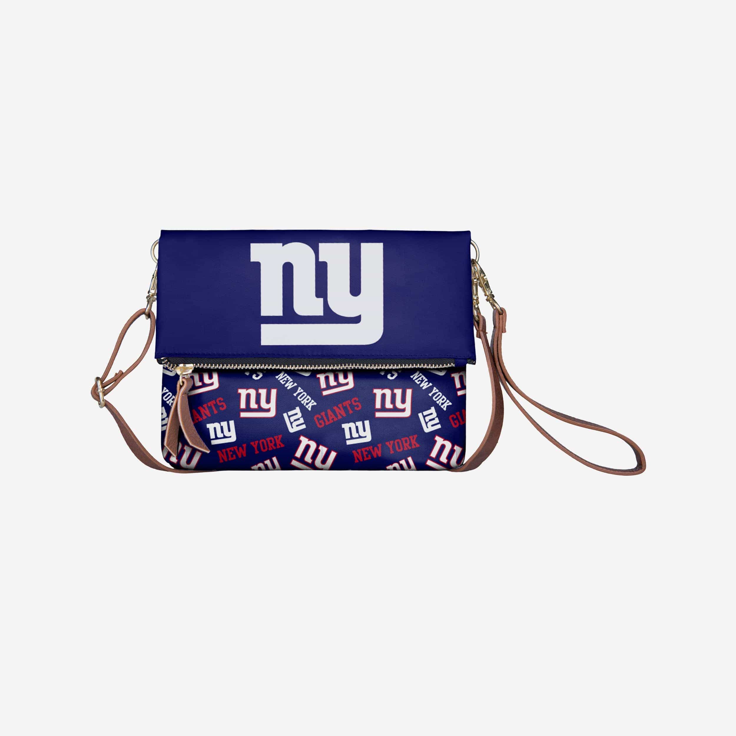 New York Giants Printed Collection Foldover Tote Bag 1 New York Giants Printed Collection Foldover Tote Bag