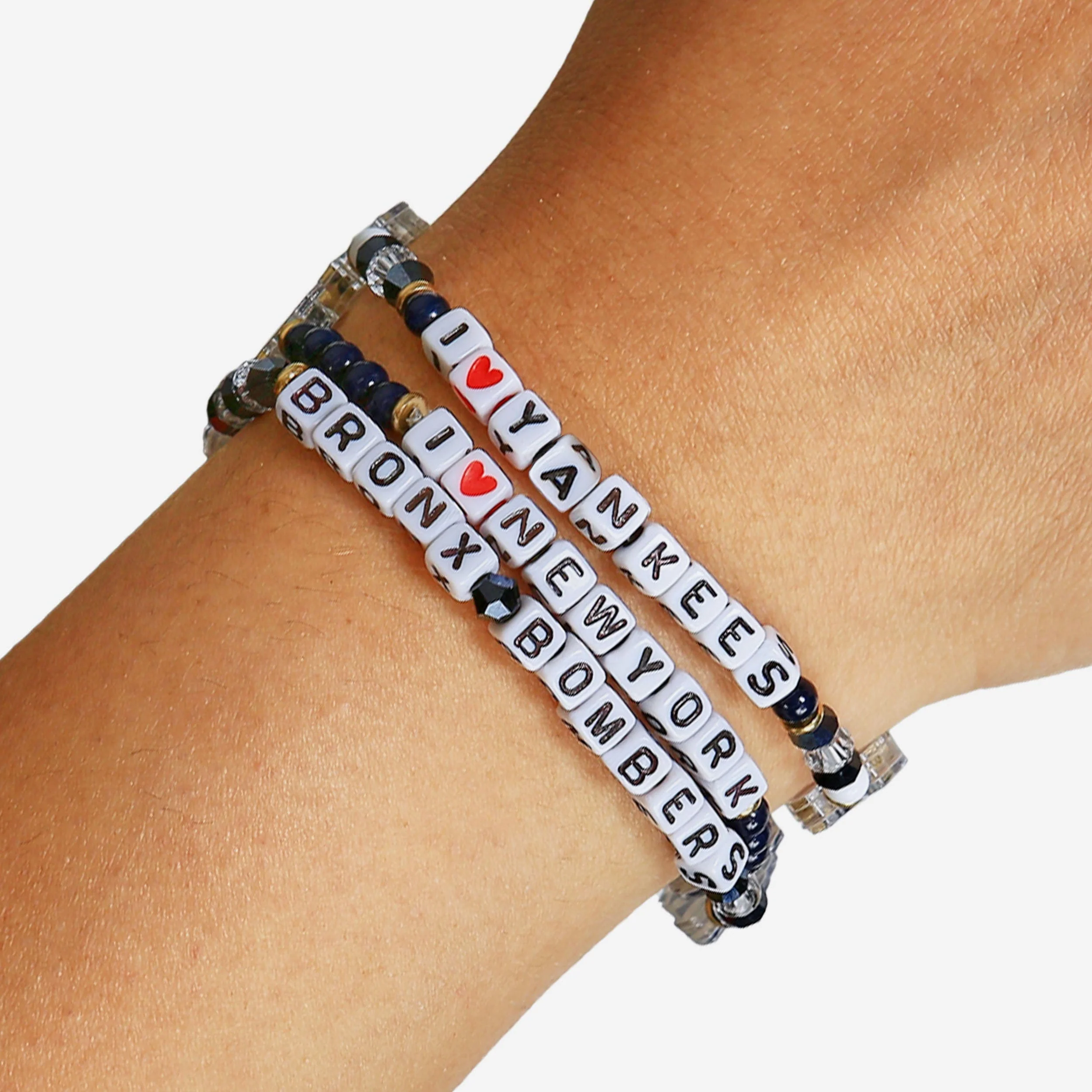 New York Yankees 3 Pack Friendship Bracelet 4 New York Yankees 3 Pack Friendship Bracelet