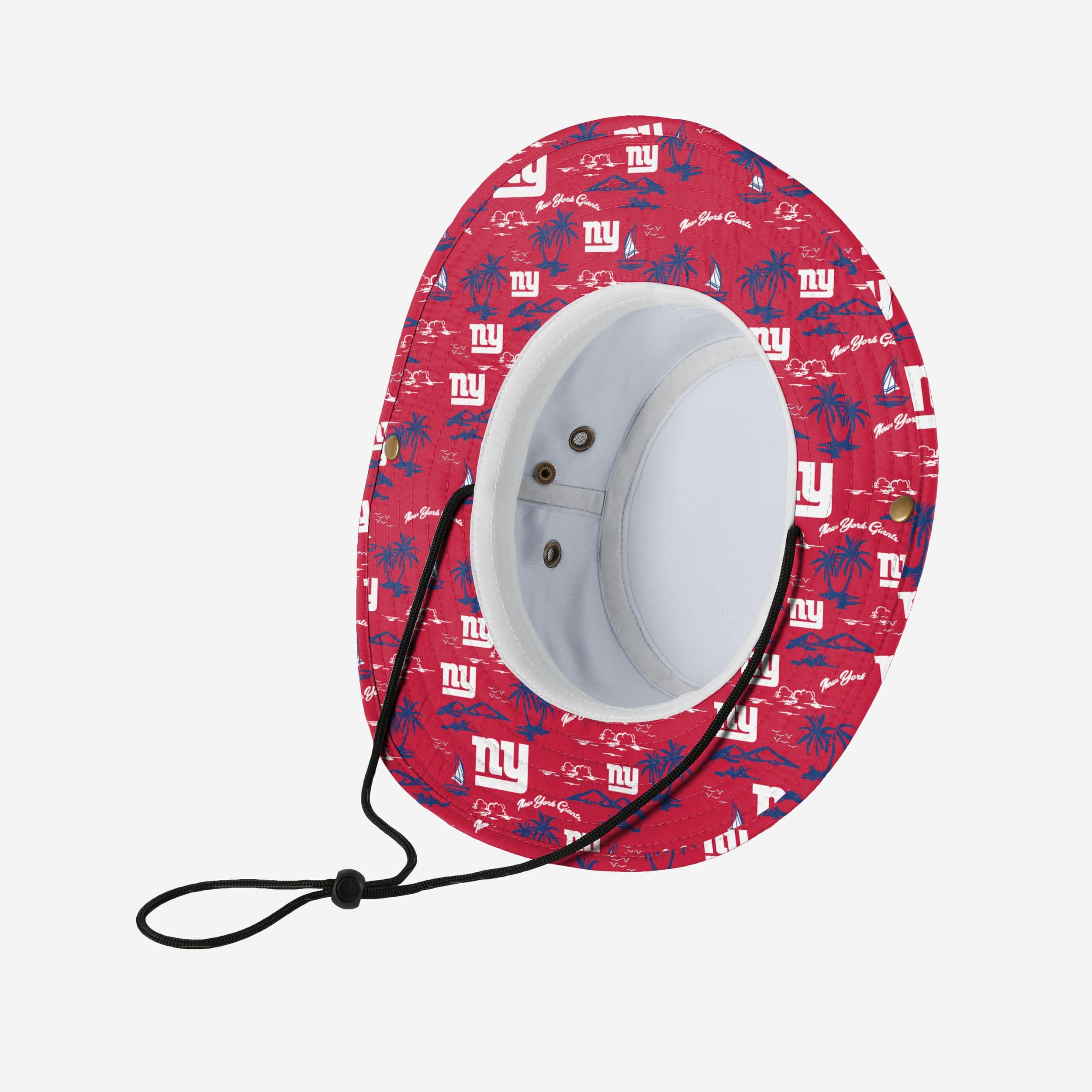 New York Giants Cropped Big Logo Hybrid Boonie Hat 5 New York Giants Cropped Big Logo Hybrid Boonie Hat