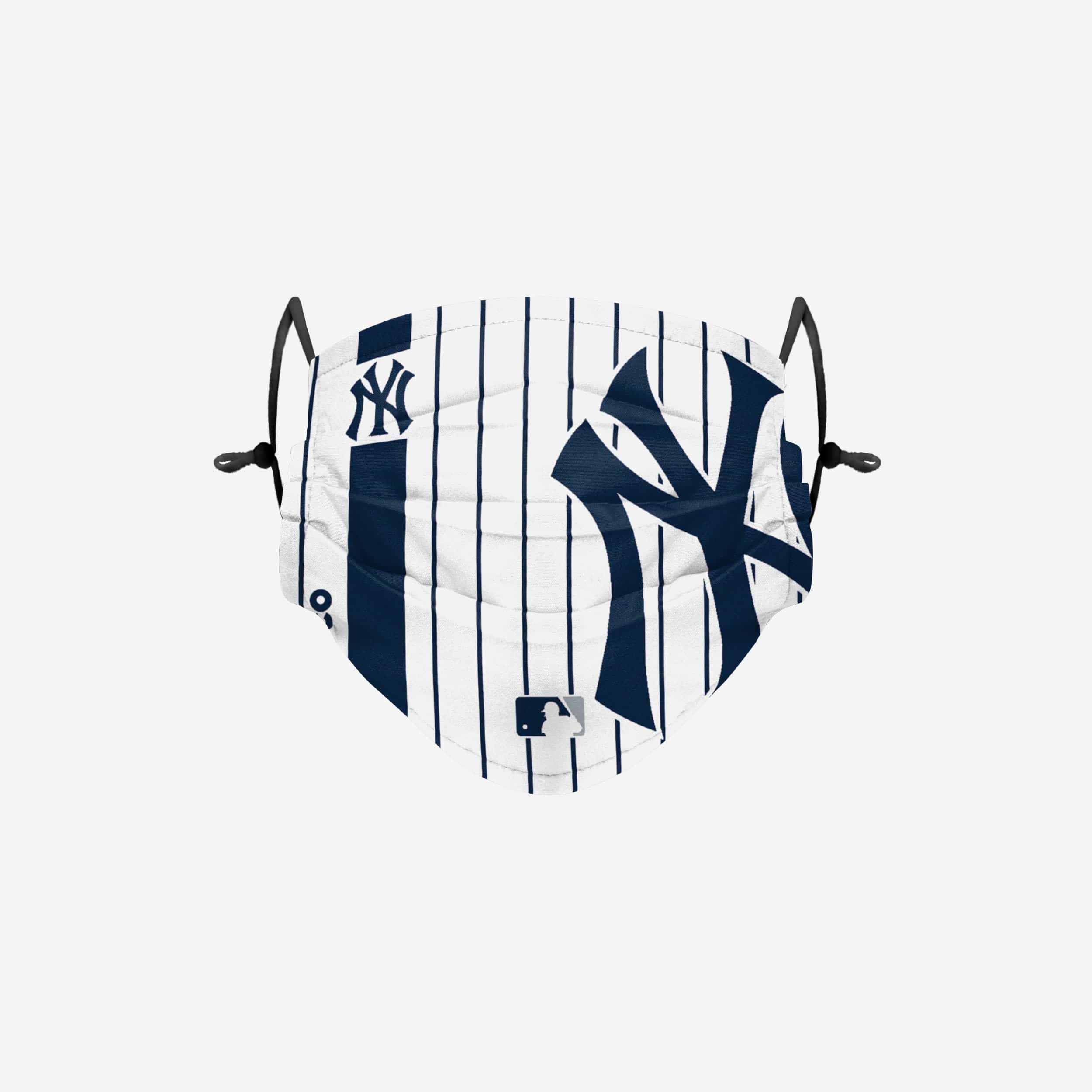 New York Yankees On-Field Adjustable Pinstripe Face Cover