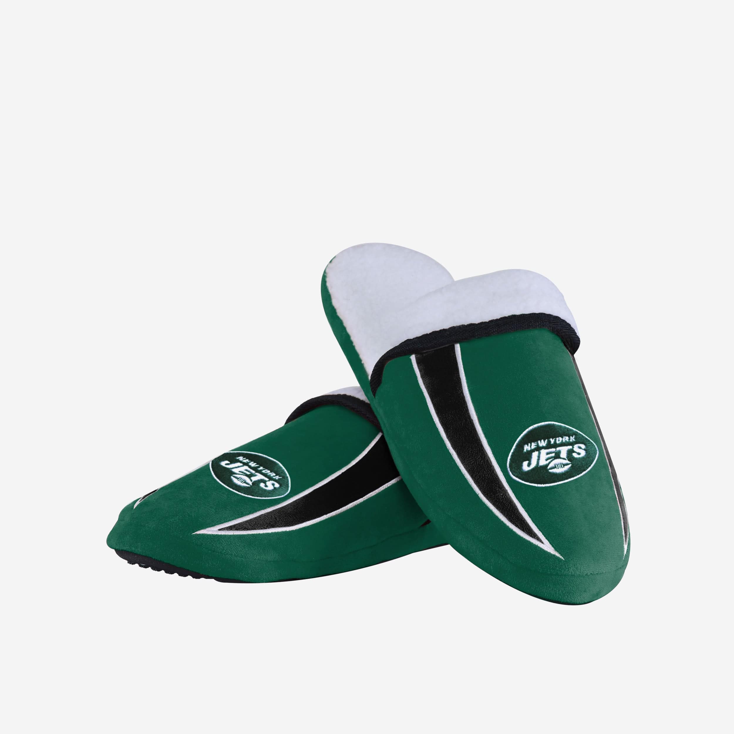 New York Jets Sherpa Slide Slipper 3 New York Jets Sherpa Slide Slipper