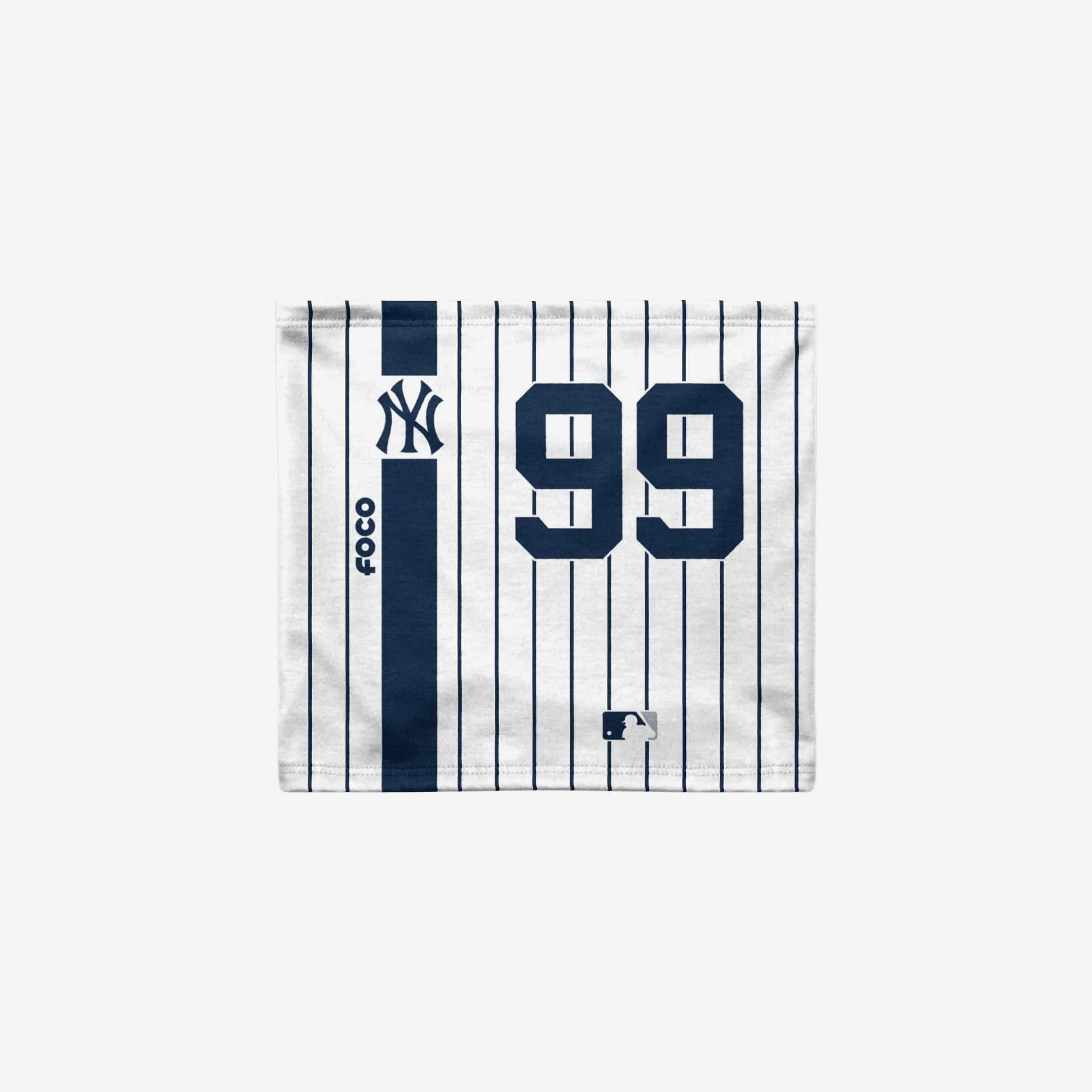 Aaron Judge New York Yankees On-Field Pinstripe UV Gaiter Scarf 2 Aaron Judge New York Yankees On-Field Pinstripe UV Gaiter Scarf