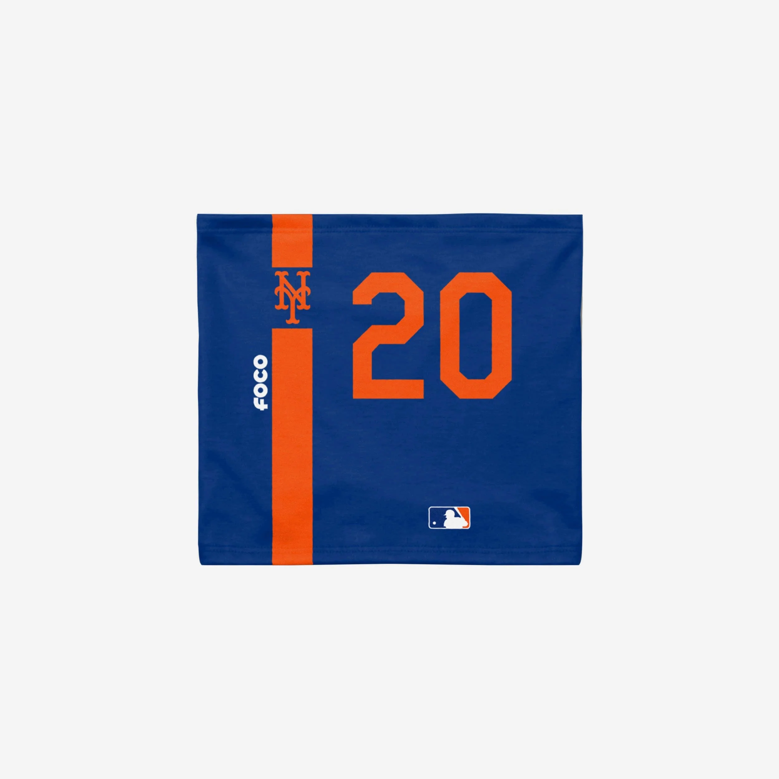 Pete Alonso New York Mets On-Field Blue & Orange UV Gaiter Scarf 2 Pete Alonso New York Mets On-Field Blue & Orange UV Gaiter Scarf