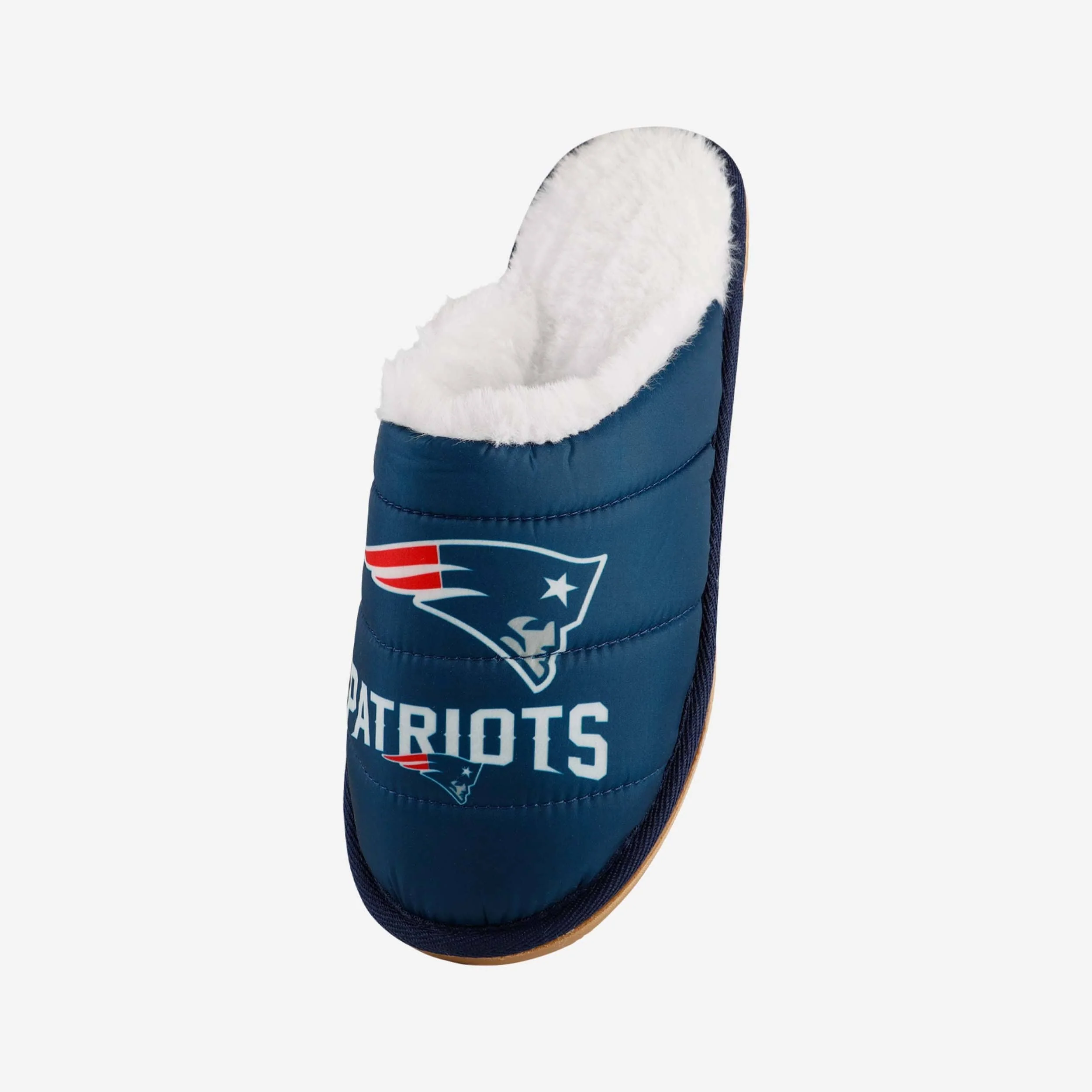 New England Patriots Big Logo Mule Slipper 2 New England Patriots Big Logo Mule Slipper