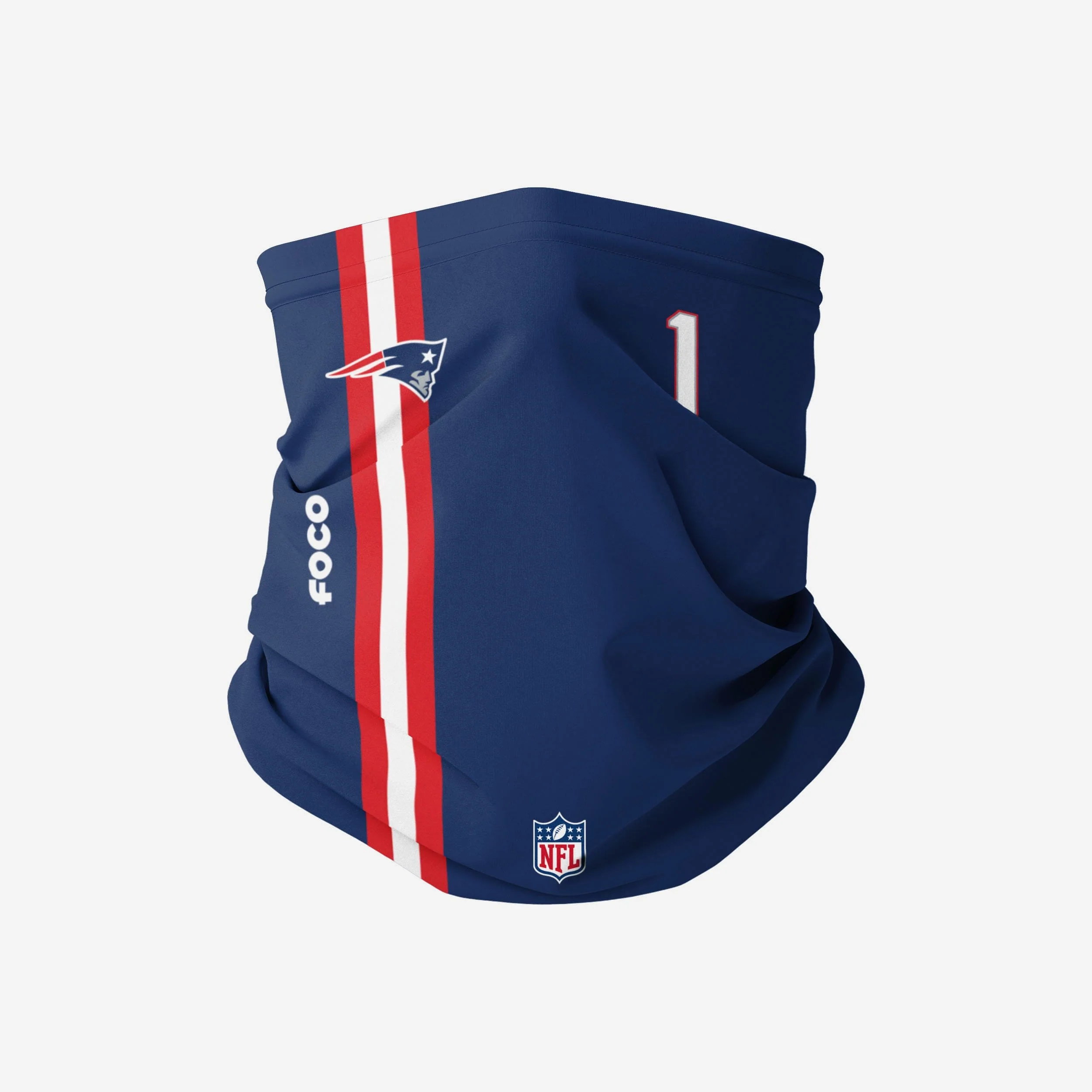 Cam Newton New England Patriots On-Field Sideline Gaiter Scarf