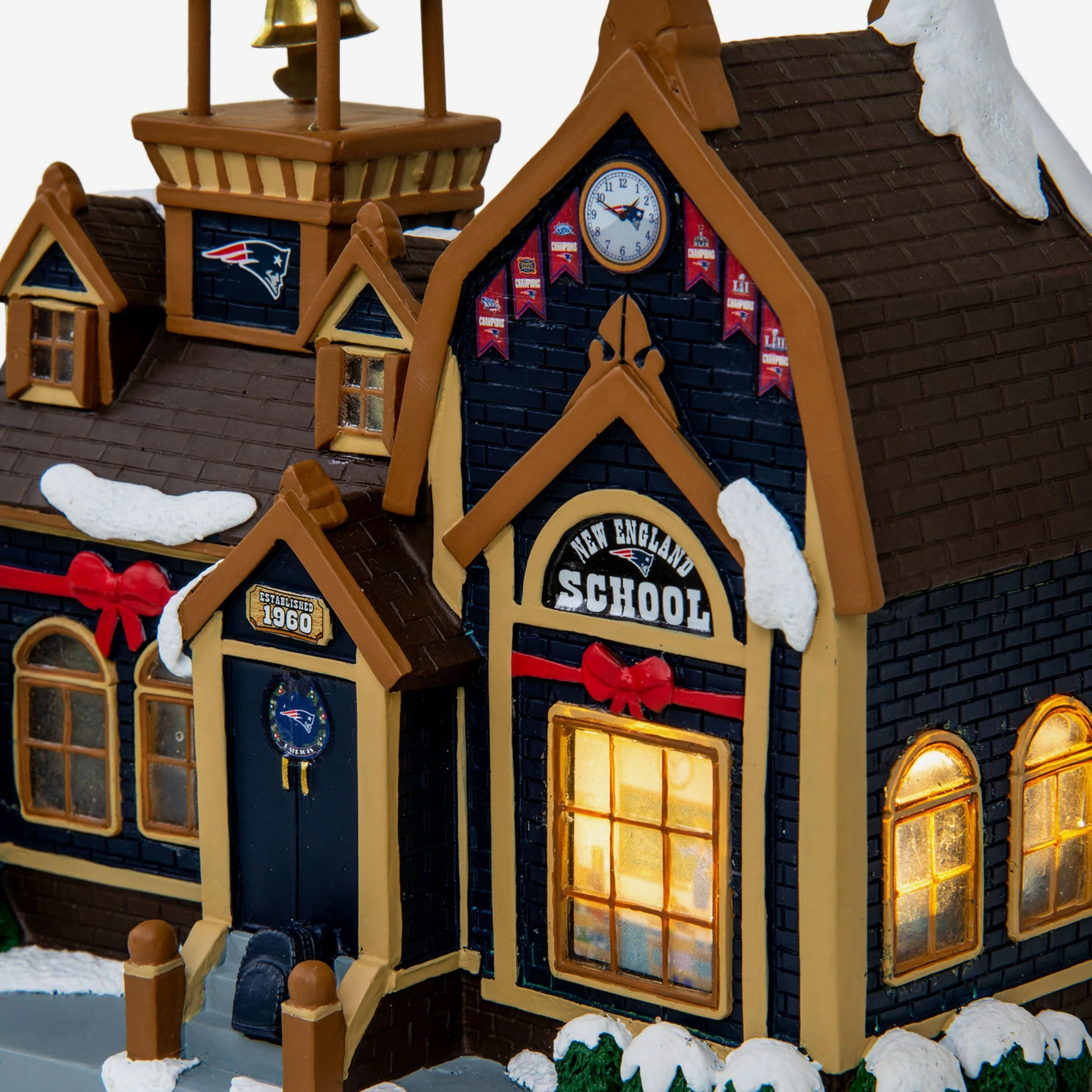 New England Patriots Light Up Team Schoolhouse 2 New England Patriots Light Up Team Schoolhouse