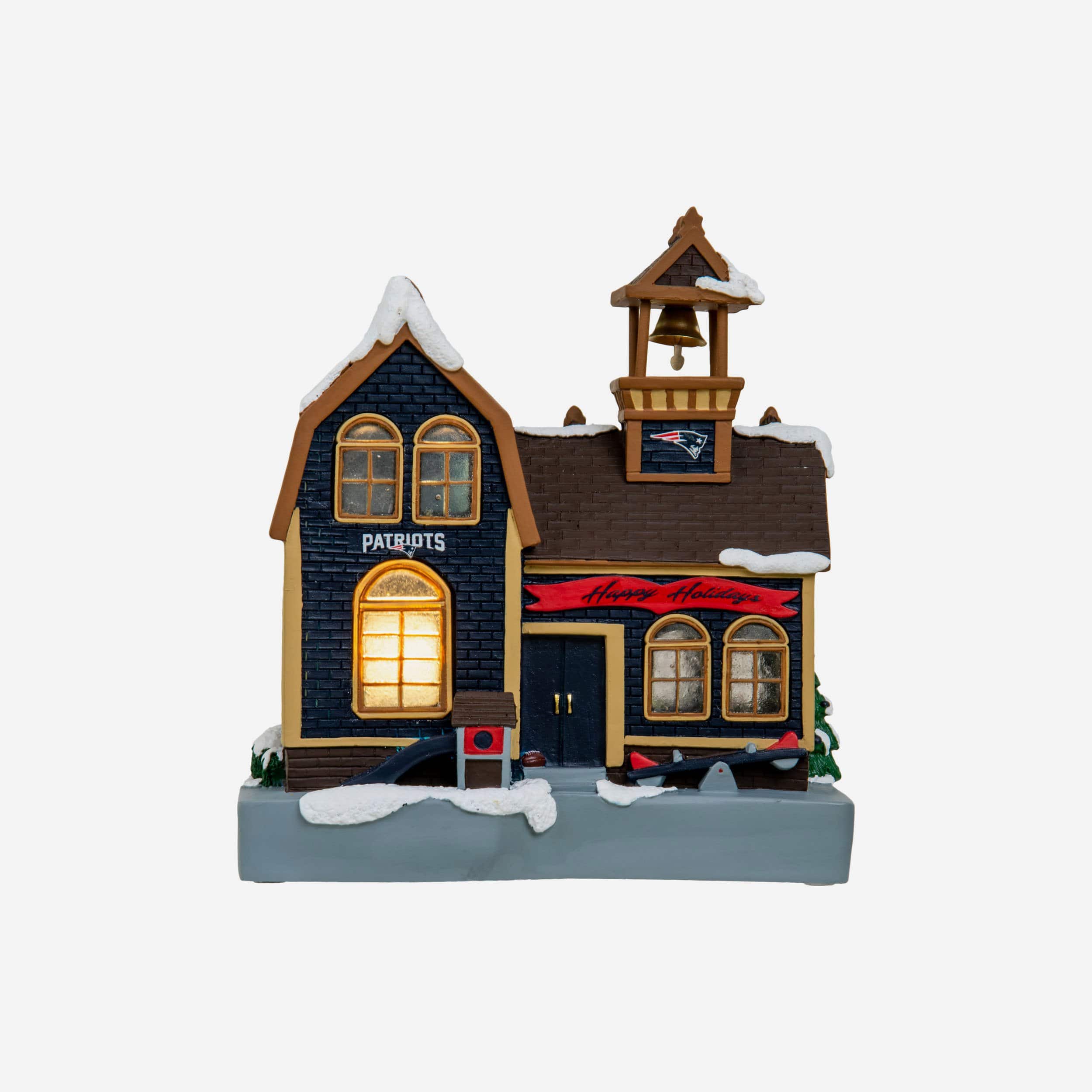 New England Patriots Light Up Team Schoolhouse 4 New England Patriots Light Up Team Schoolhouse