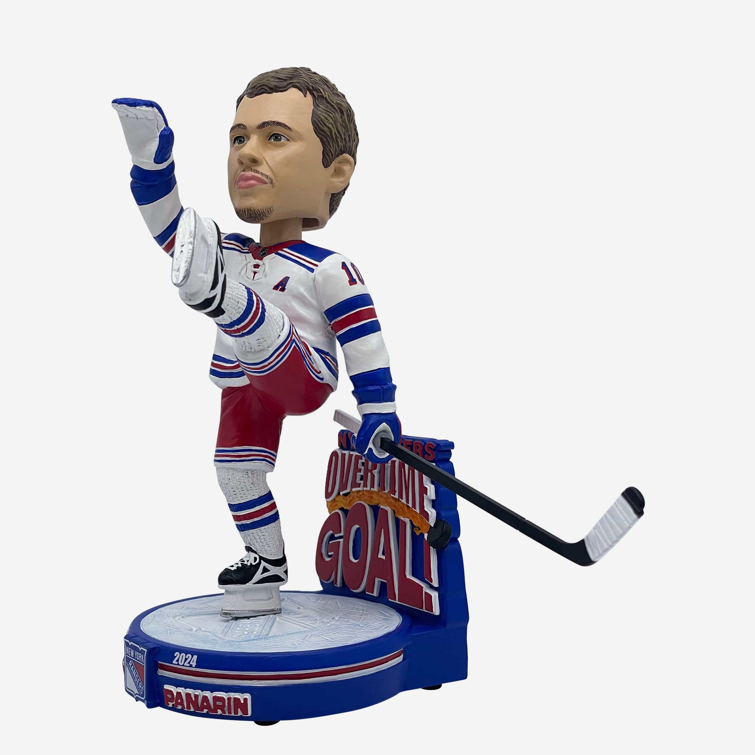 Artemi Panarin New York Rangers 2024 Playoff Overtime Game Winner Bobblehead 4 Artemi Panarin New York Rangers 2024 Playoff Overtime Game Winner Bobblehead