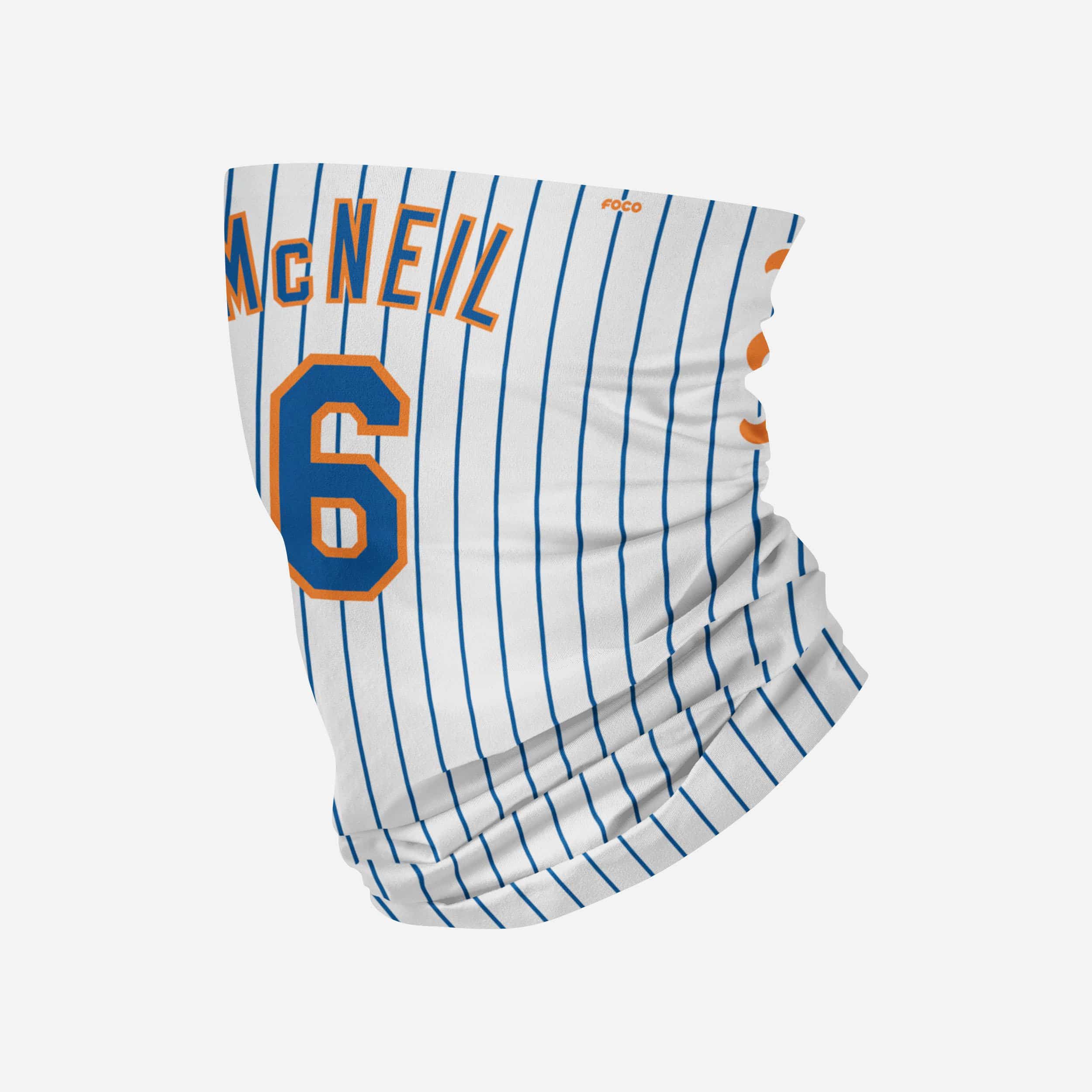 Jeff McNeil New York Mets Gaiter Scarf 1 Jeff McNeil New York Mets Gaiter Scarf