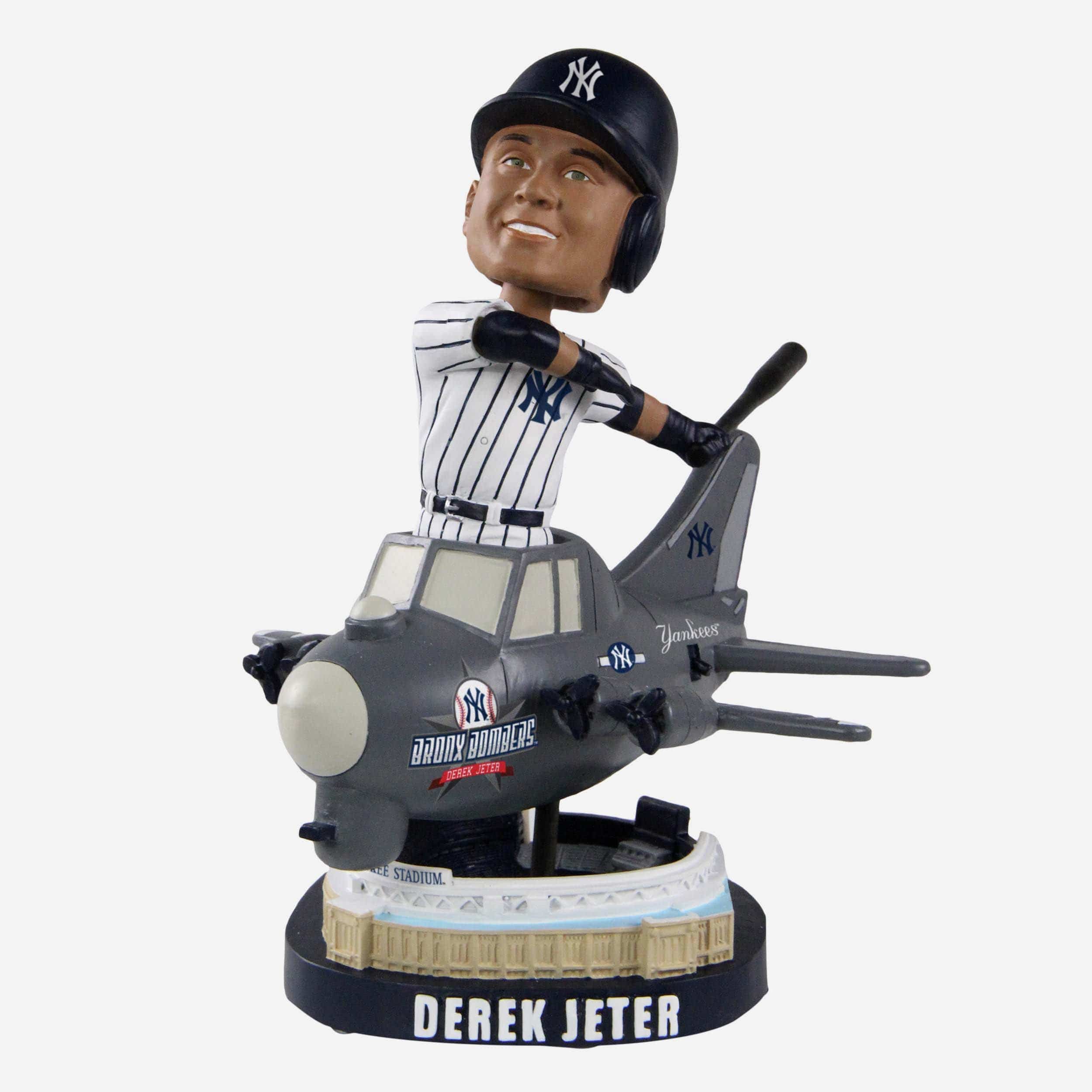 Derek Jeter New York Yankees Bomber Spinning Bobblehead 1 Derek Jeter New York Yankees Bomber Spinning Bobblehead