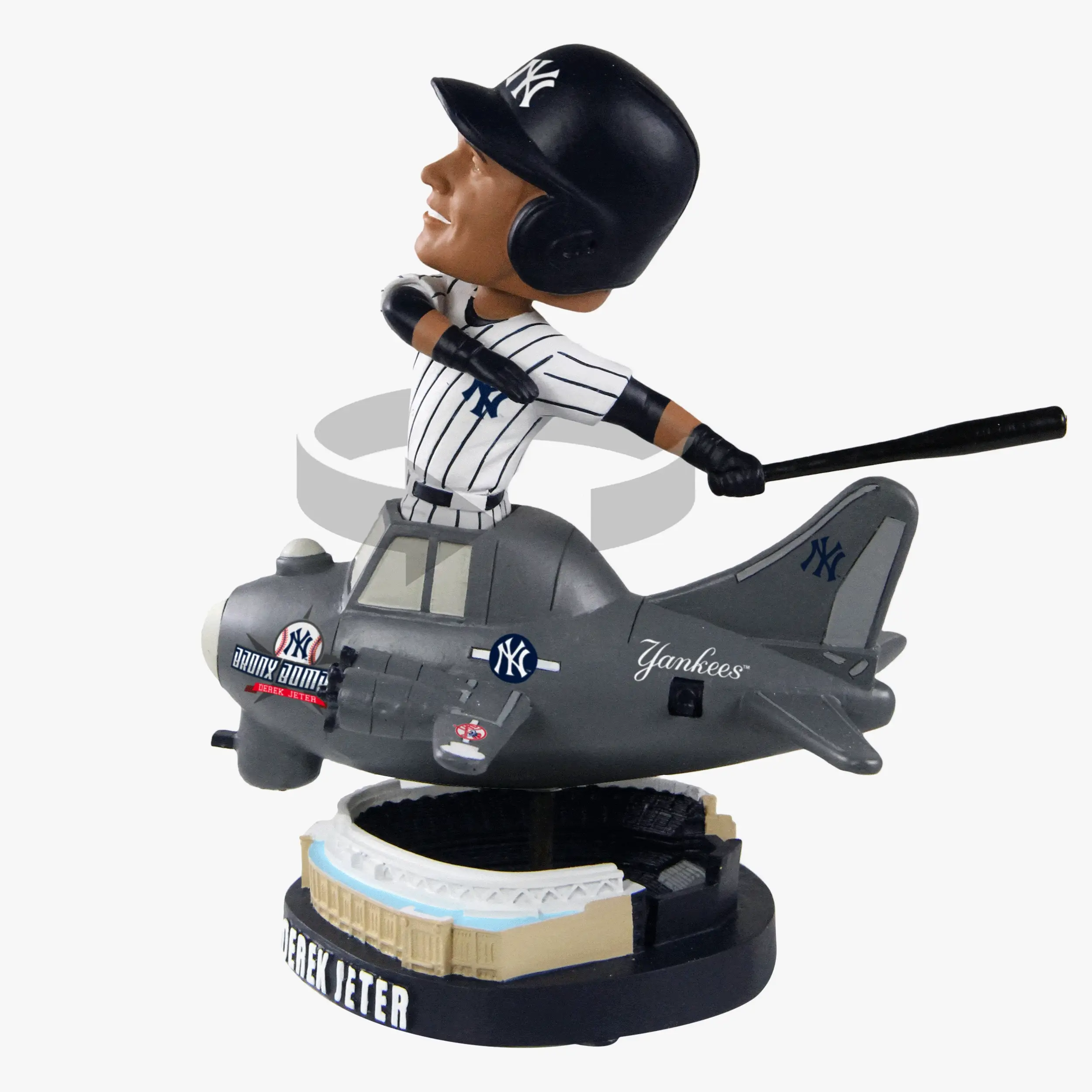 Derek Jeter New York Yankees Bomber Spinning Bobblehead 2 Derek Jeter New York Yankees Bomber Spinning Bobblehead