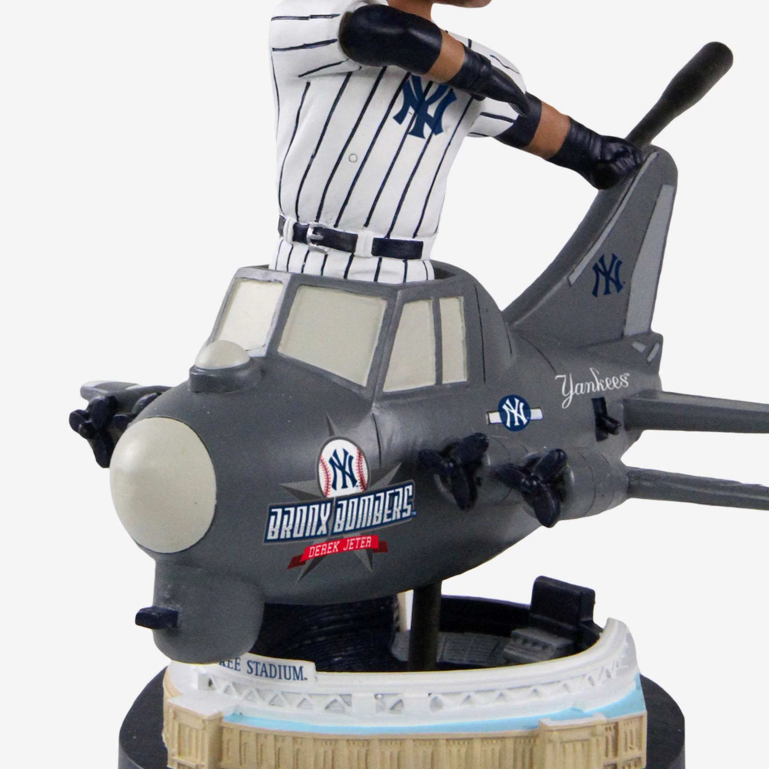 Derek Jeter New York Yankees Bomber Spinning Bobblehead 4 Derek Jeter New York Yankees Bomber Spinning Bobblehead