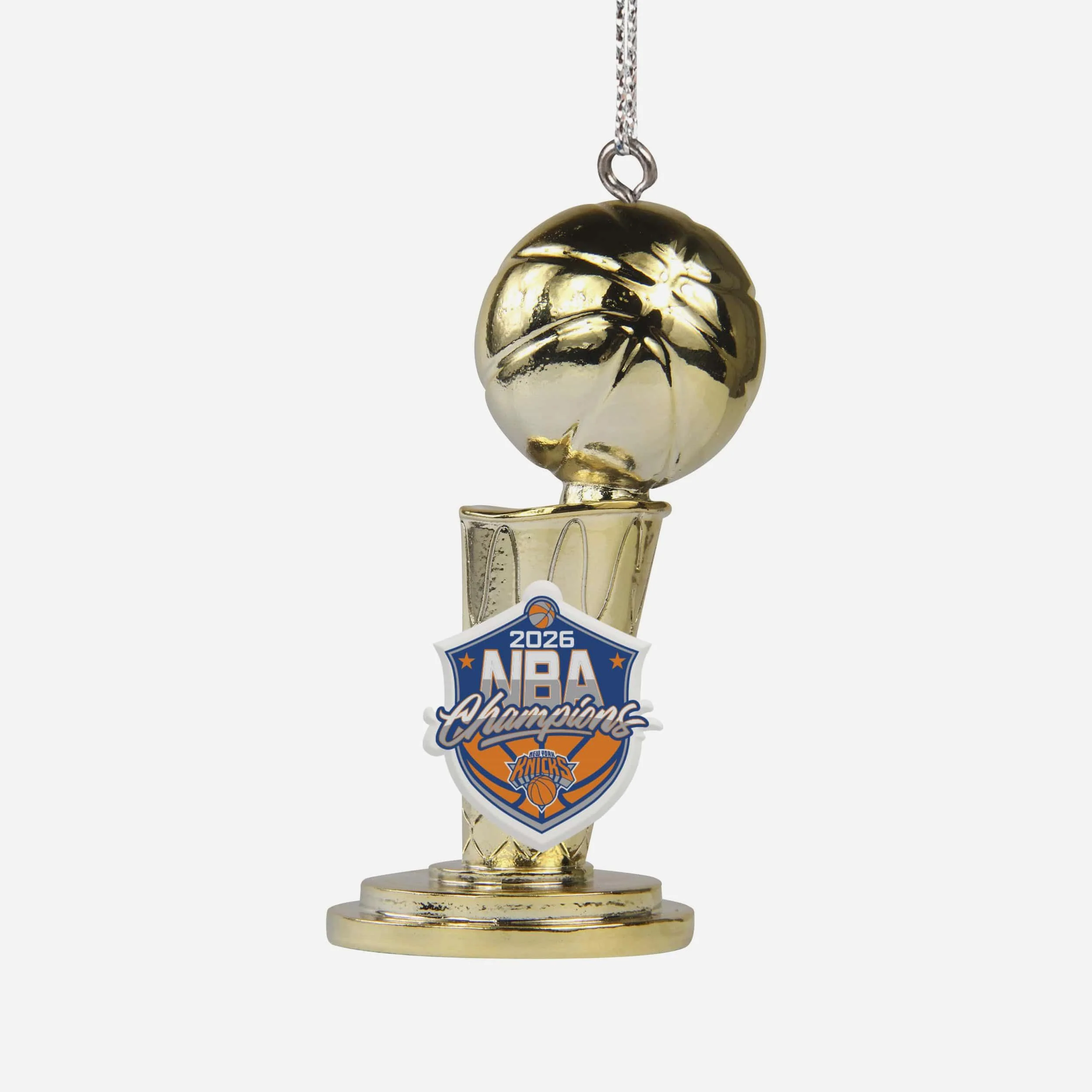 New York Knicks 2026 NBA Champions Trophy Ornament