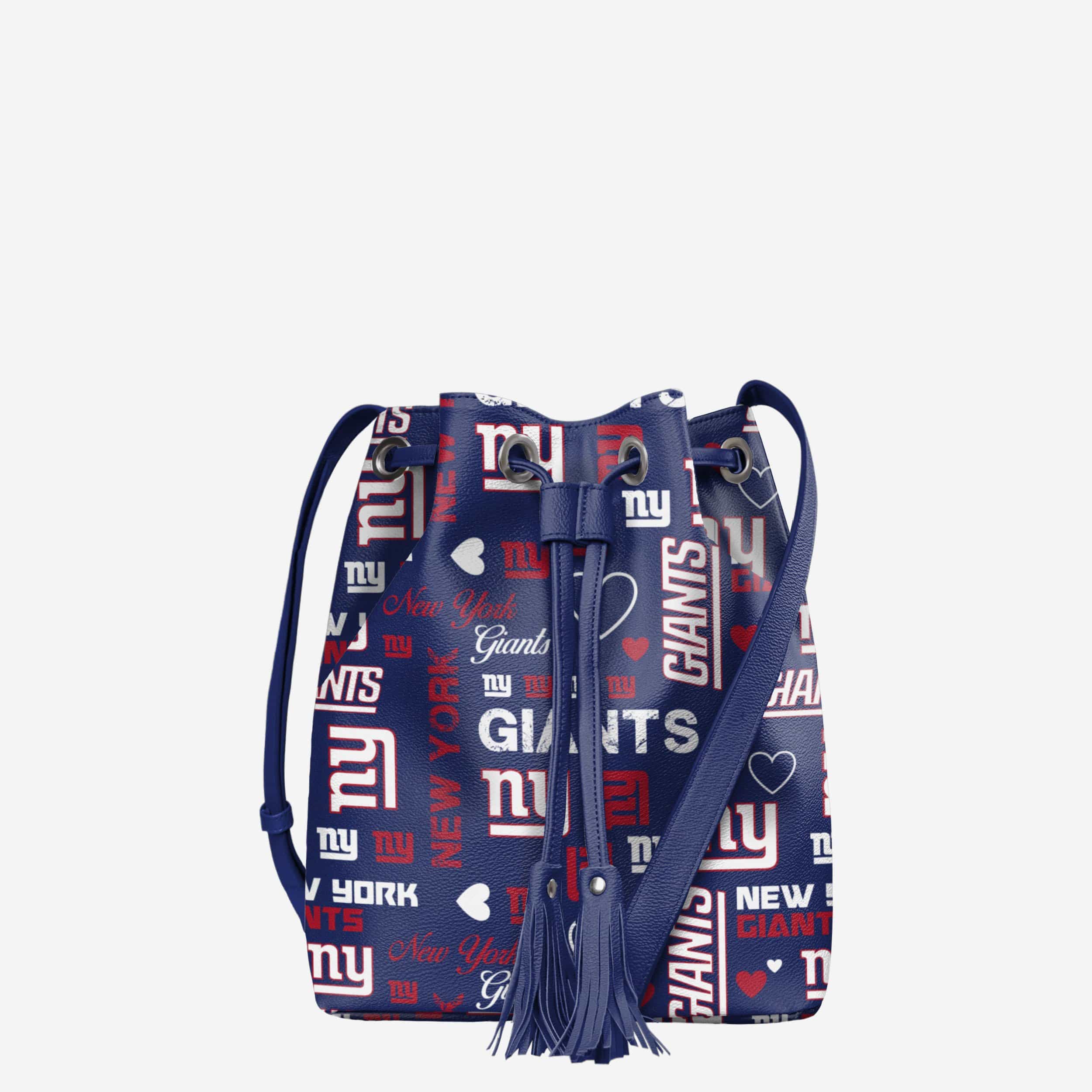 New York Giants Logo Love Cinch Purse 1 New York Giants Logo Love Cinch Purse