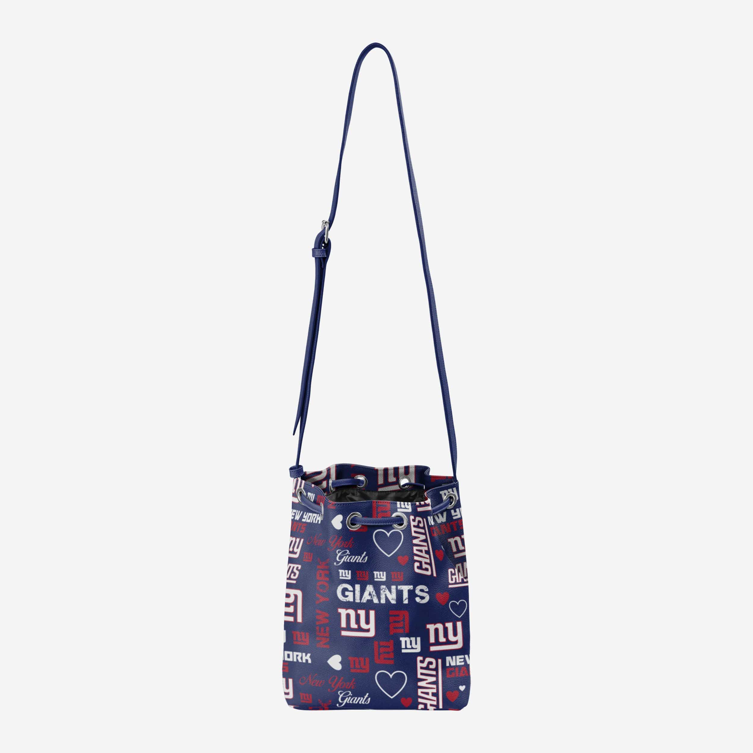 New York Giants Logo Love Cinch Purse 5 New York Giants Logo Love Cinch Purse