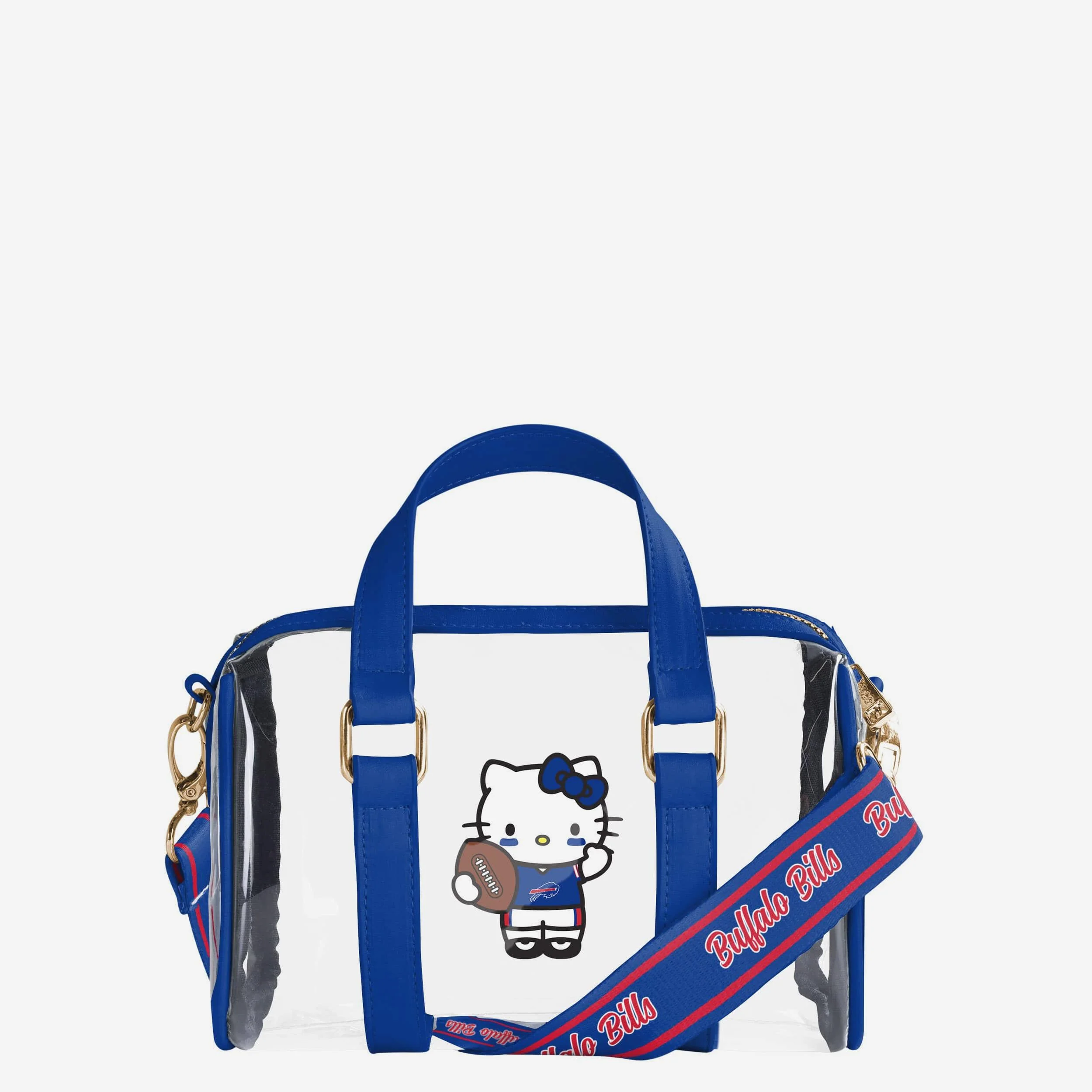 Buffalo Bills Hello Kitty® Clear Barrel Bag